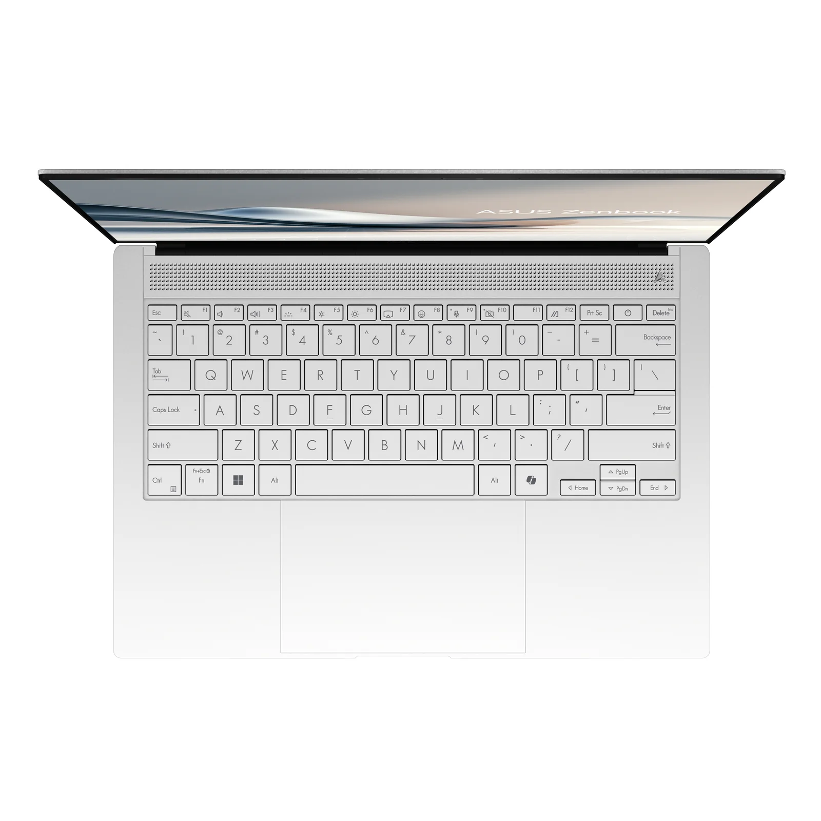 ASUS Zenbook S14 UX5406SA-PV526W Copilot+ PC Intel Core Ultra 7 258V Ordinateur portable 35,6 cm (14") 3K 32 Go LPDDR5x-SDRAM 1 To SSD Wi-Fi 7 (802.11be) Windows 11 Home Allemand Blanc
