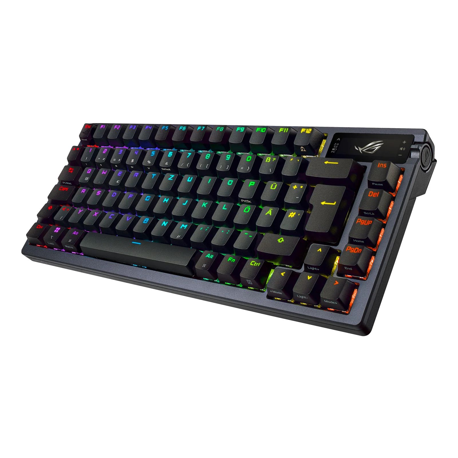ASUS ROG Azoth clavier Gaming USB + RF Wireless + Bluetooth QWERTY Noir