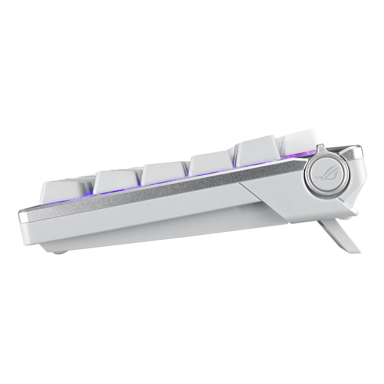 ASUS ROG Azoth White clavier Gaming USB + RF Wireless + Bluetooth QWERTZ Allemand Blanc
