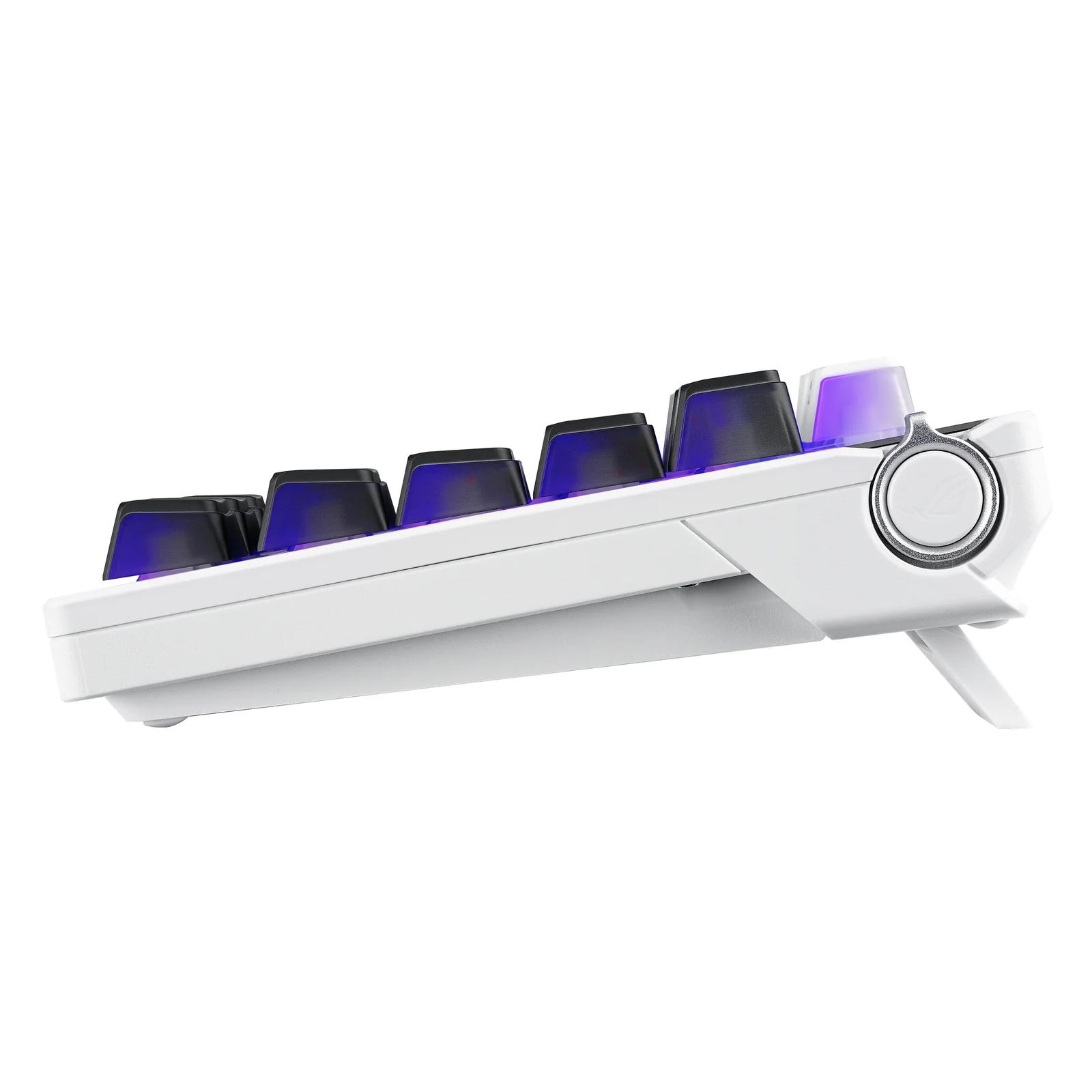 ASUS ROG Azoth X clavier Gaming USB + RF Wireless + Bluetooth Suisse Noir, Blanc