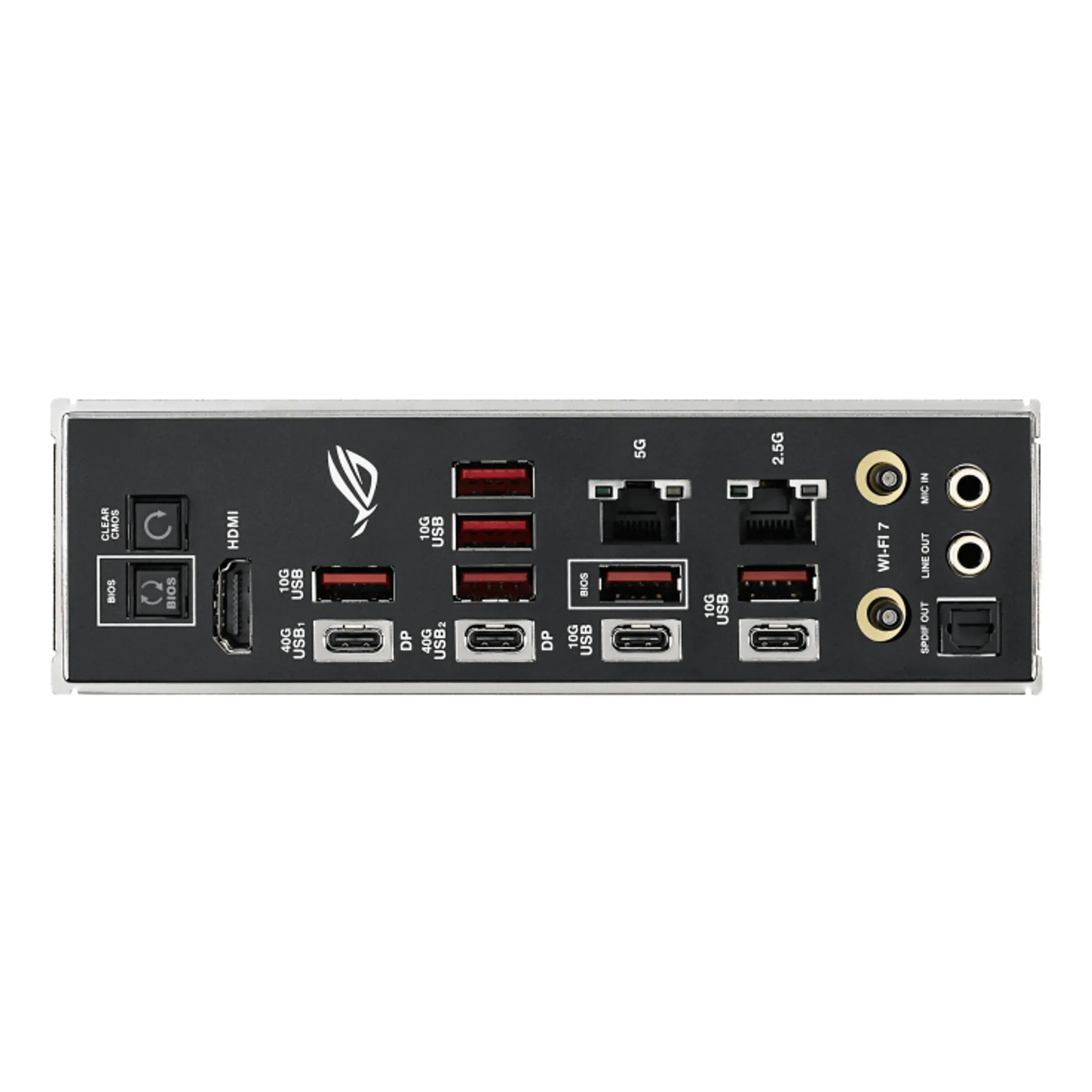 ASUS ROG CROSSHAIR X870E HERO BTF AMD X870E Emplacement AM5 ATX