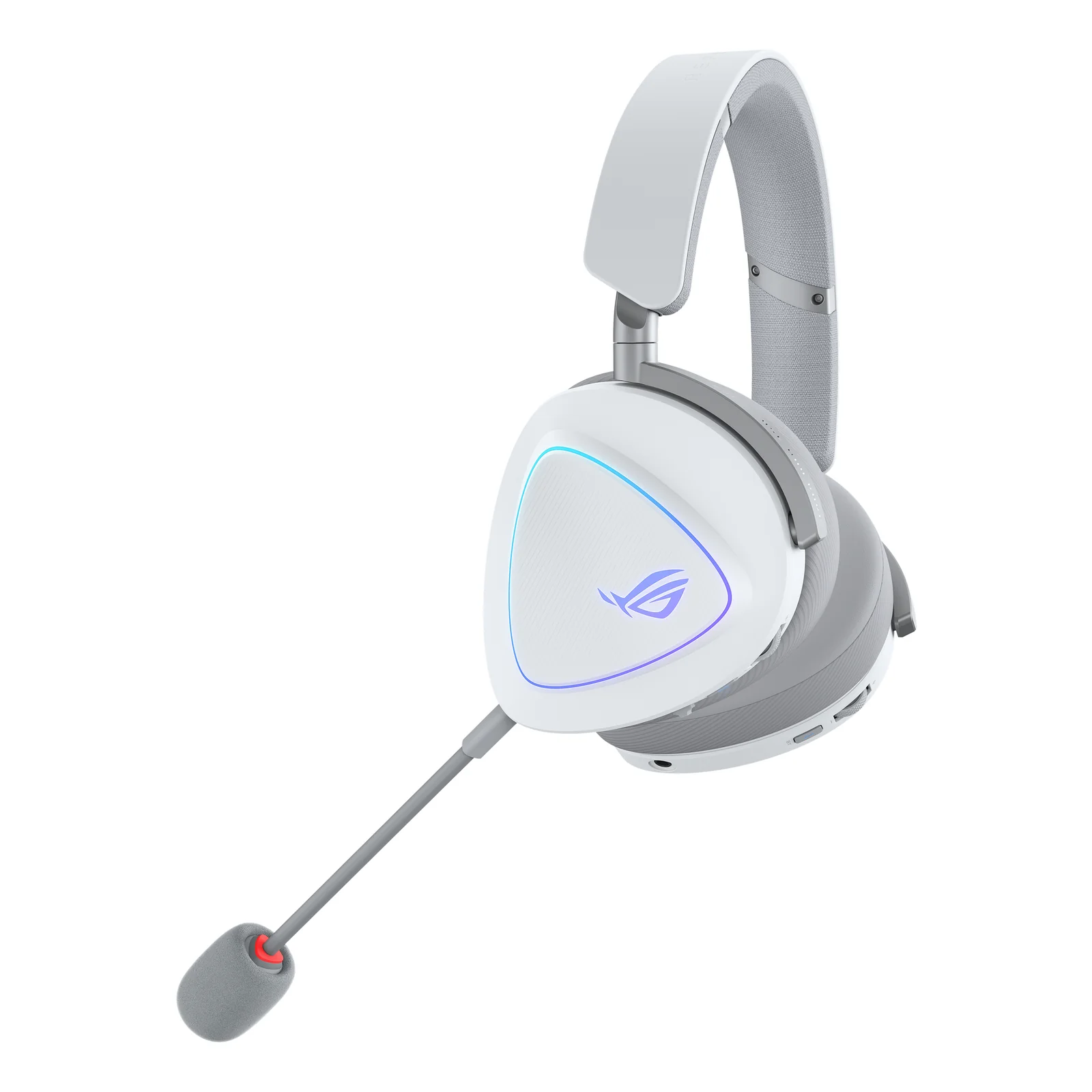 ASUS ROG Delta II Casque Avec fil &sans fil Arceau Gaming USB Type-C Bluetooth Blanc