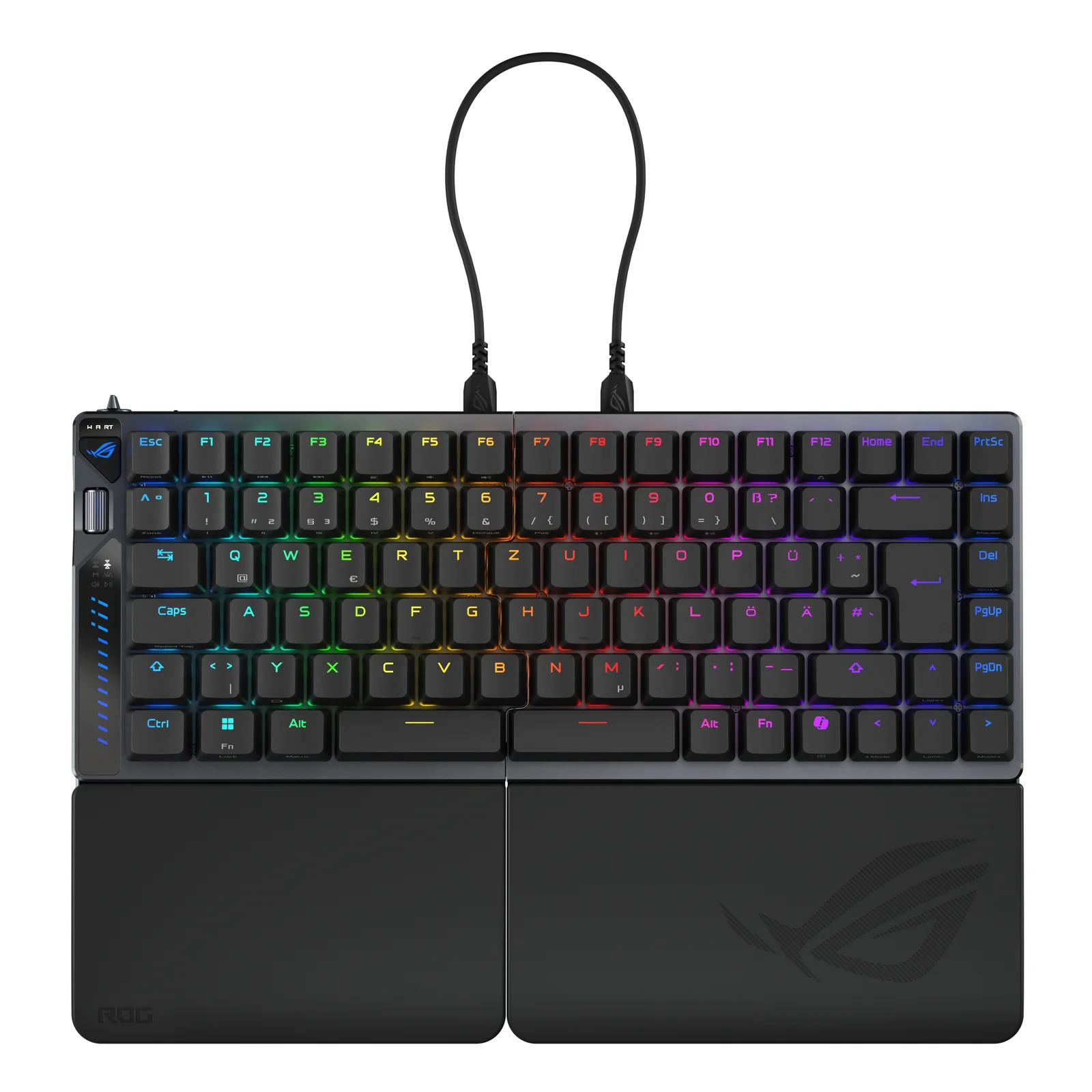 ROG Falcata clavier Gaming USB + RF Wireless + Bluetooth QWERTZ Allemand Noir