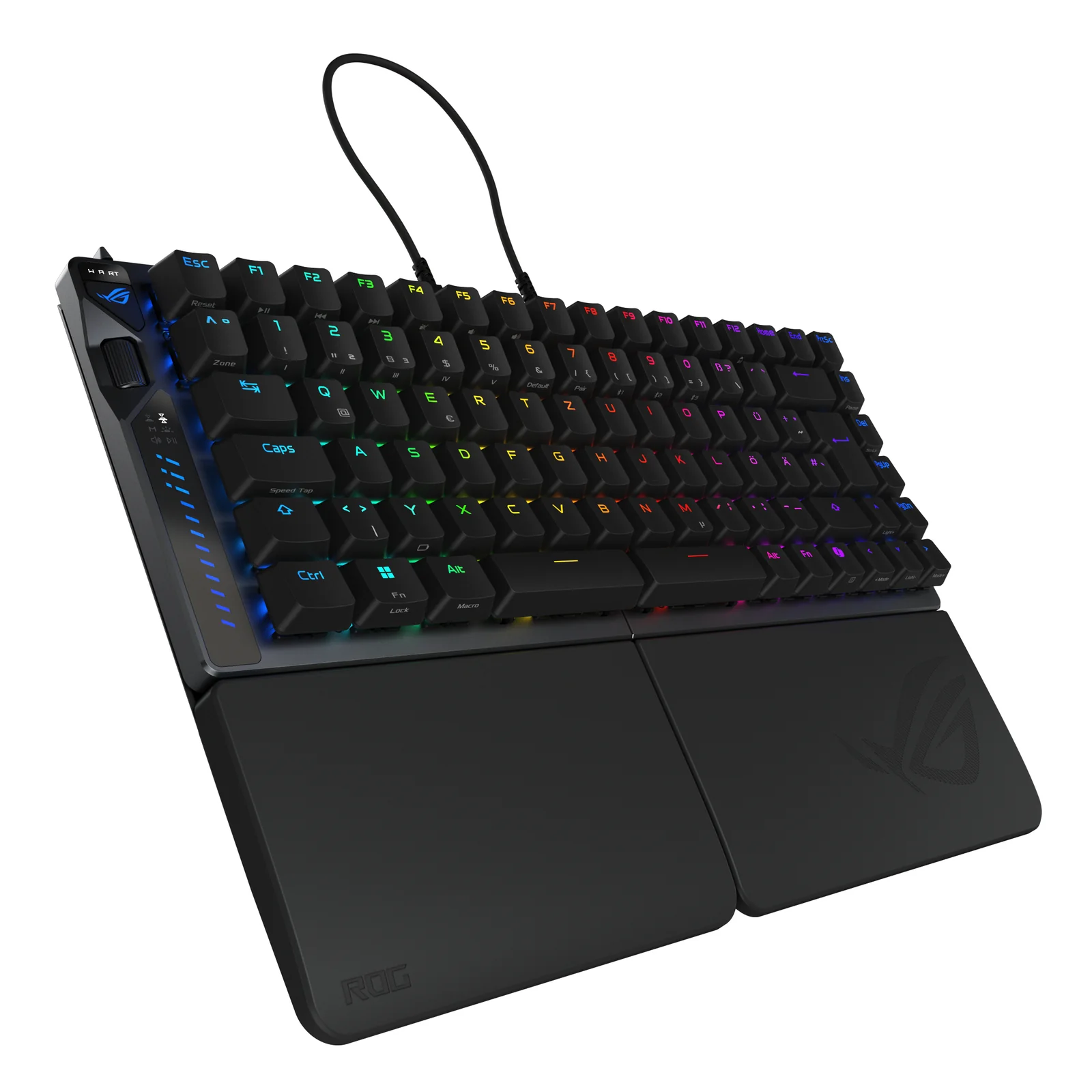 ASUS ROG Falcata clavier Gaming USB + RF Wireless + Bluetooth QWERTZ Allemand Noir