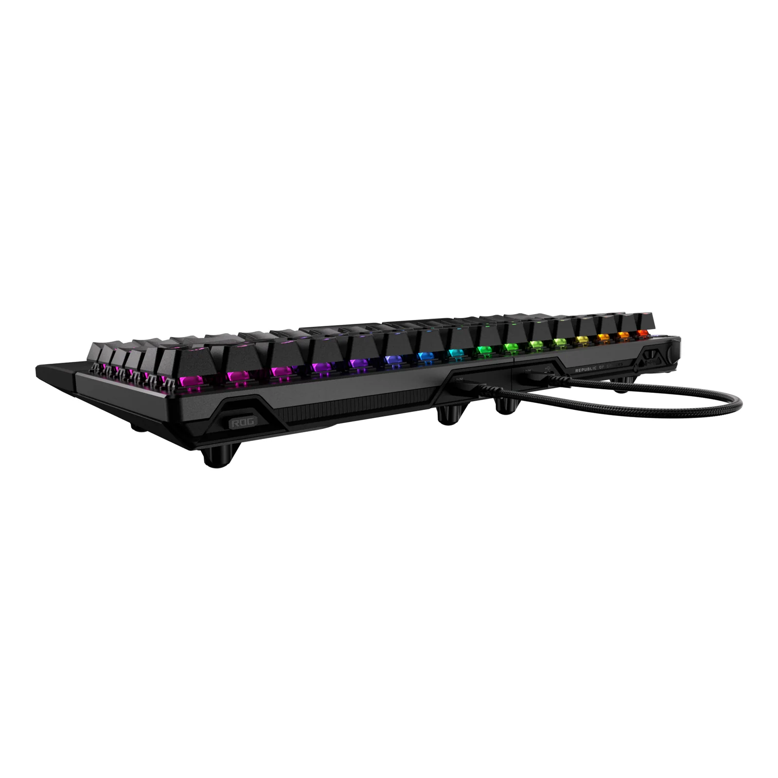 ASUS ROG Falcata clavier Gaming USB + RF Wireless + Bluetooth QWERTZ Allemand Noir