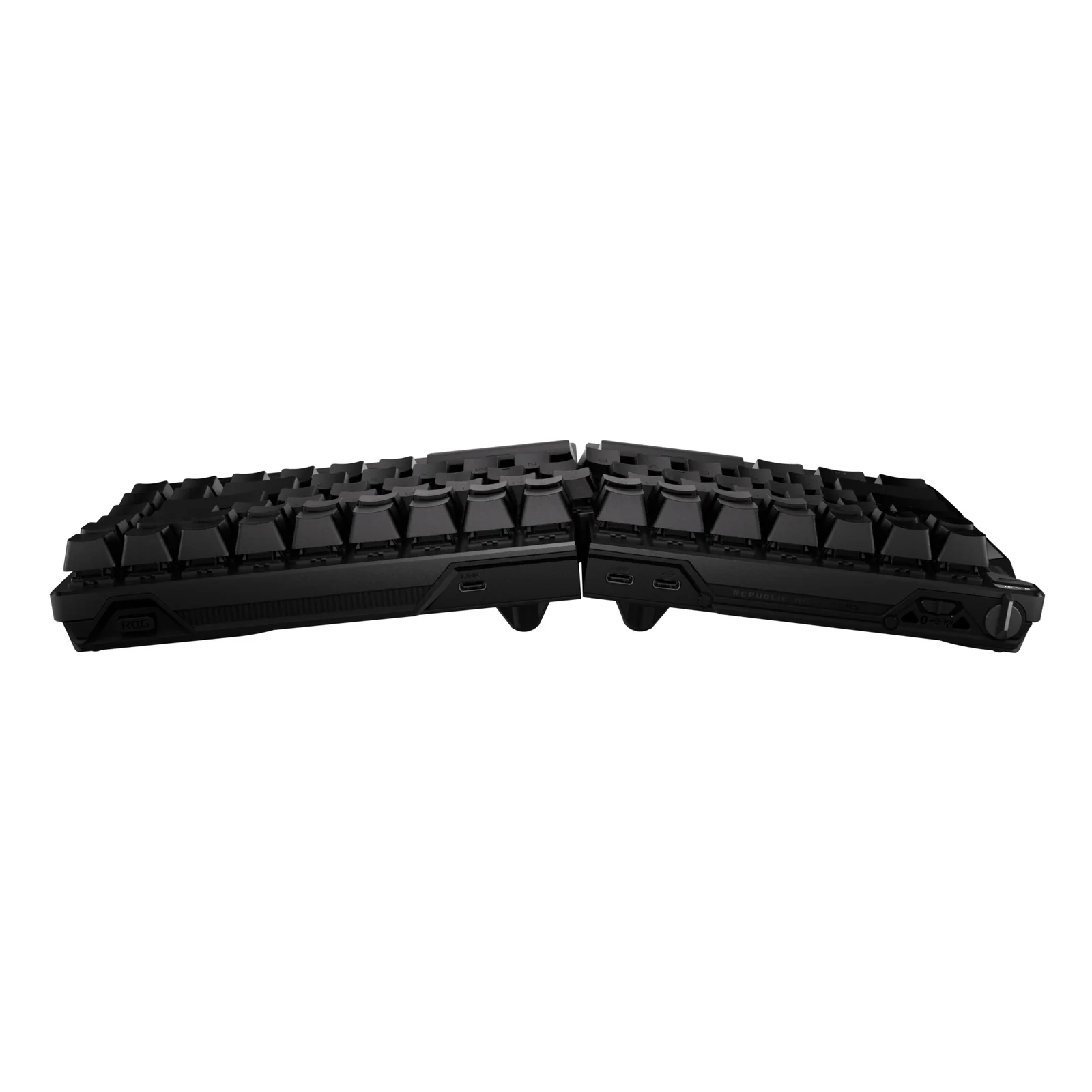 ASUS ROG Falcata clavier Gaming USB + RF Wireless + Bluetooth QWERTZ Allemand Noir