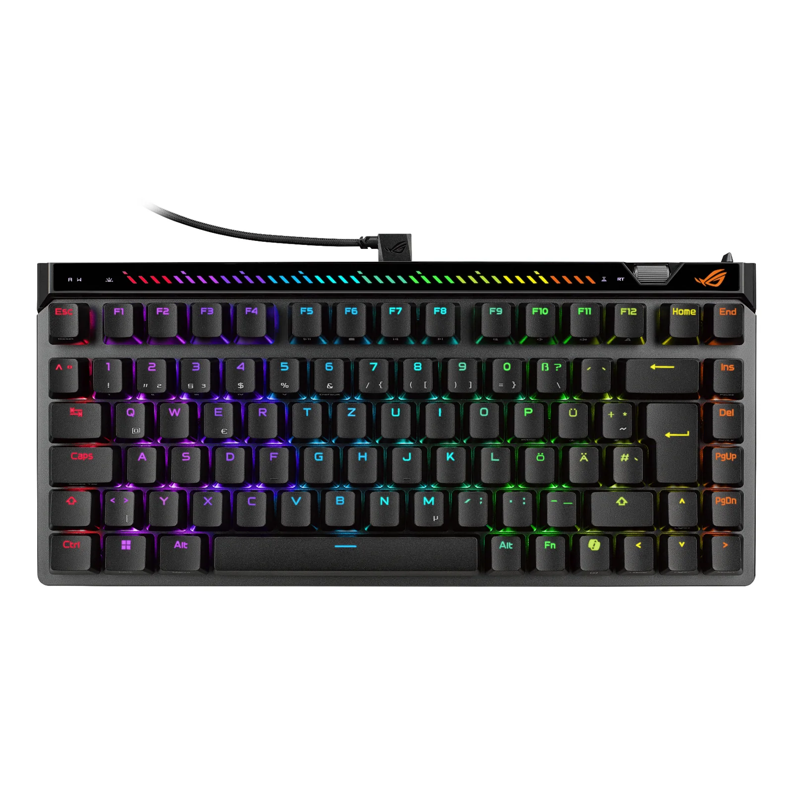 ROG Falchion Ace 75 HE clavier Gaming USB Noir