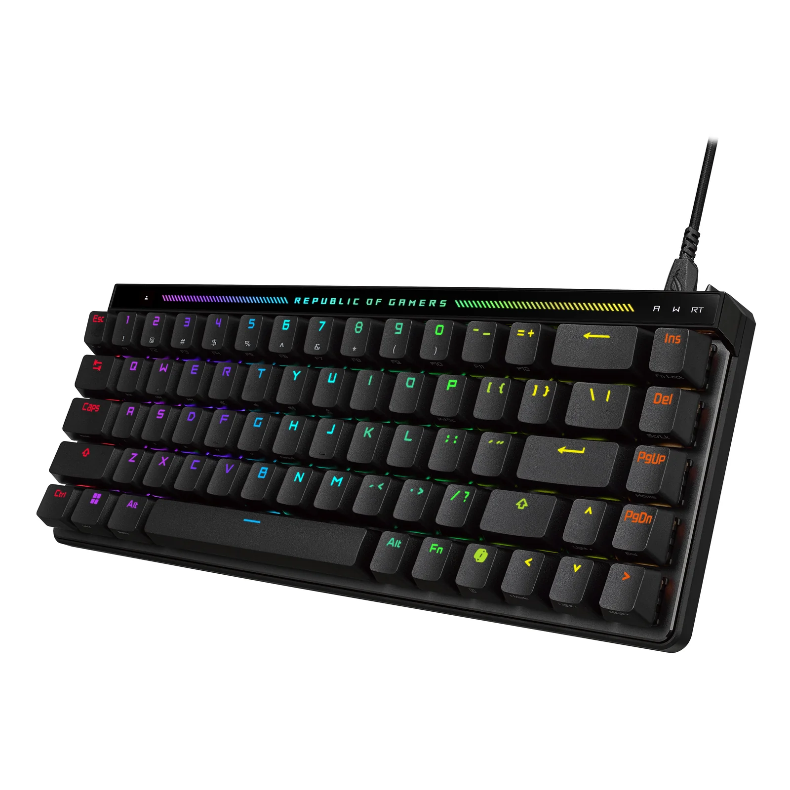 ASUS ROG Falchion Ace HFX clavier Gaming USB QWERTZ Allemand Noir