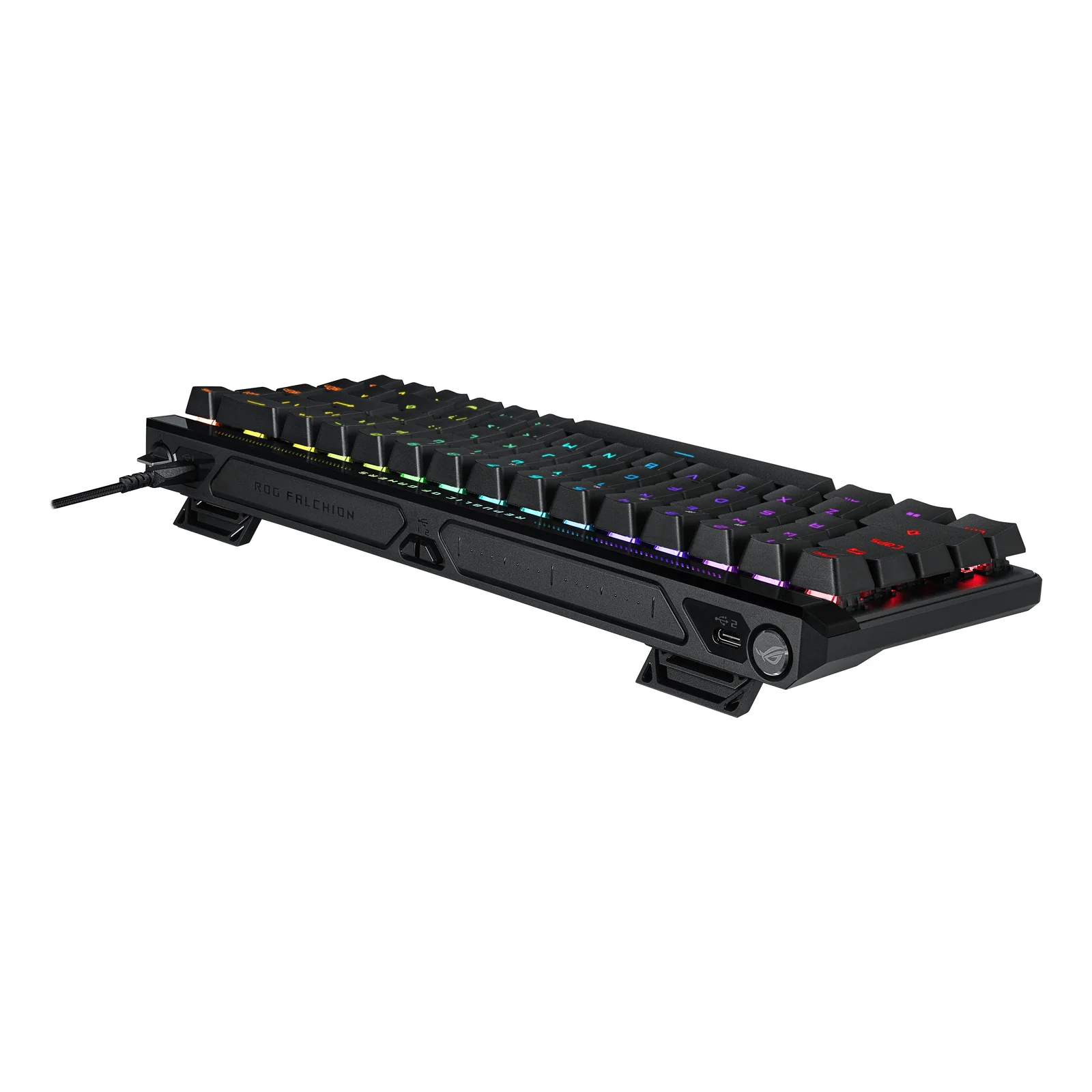 ASUS ROG Falchion Ace HFX clavier Gaming USB QWERTZ Allemand Noir