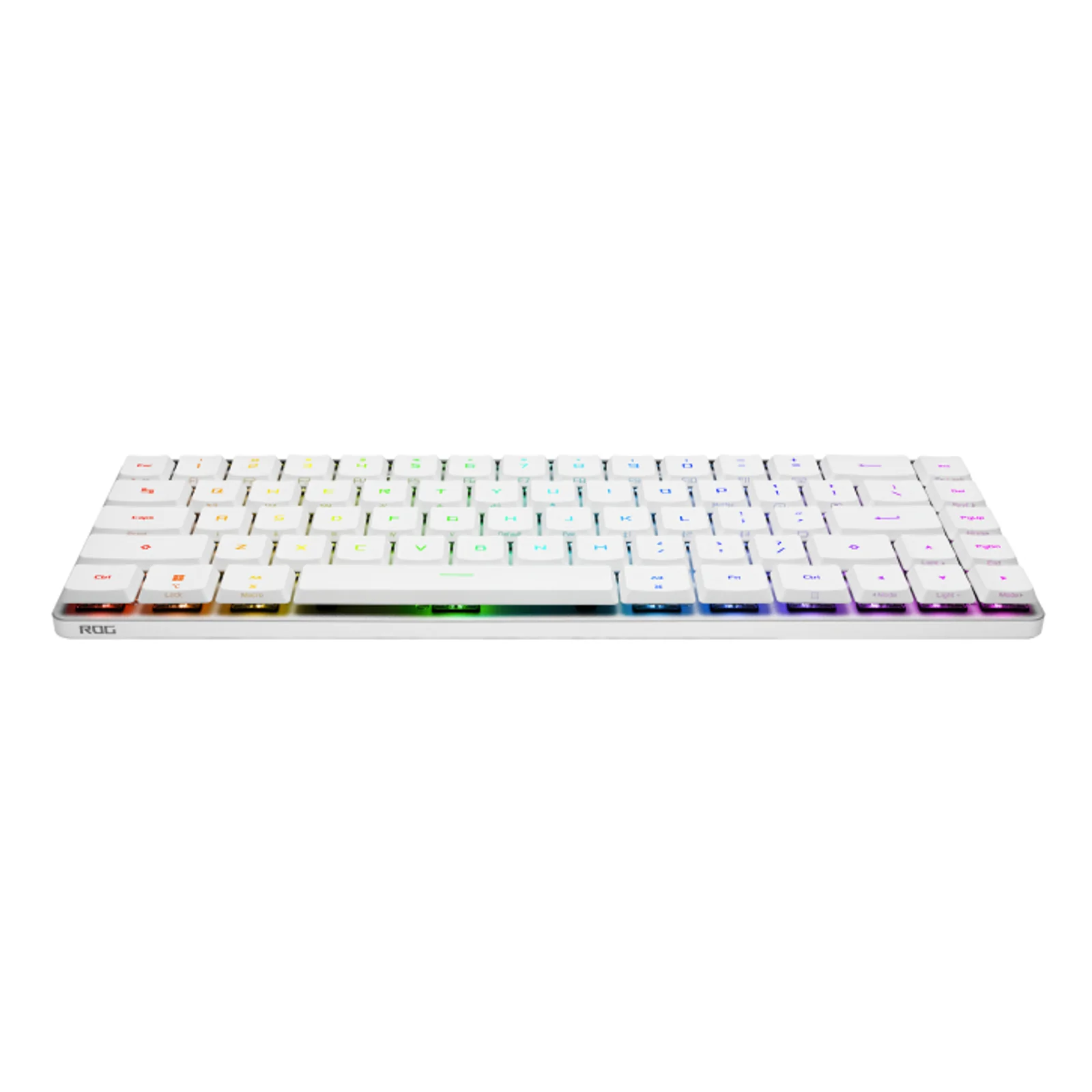 ASUS ROG Falchion RX Low Profile clavier Gaming USB + RF Wireless + Bluetooth Blanc