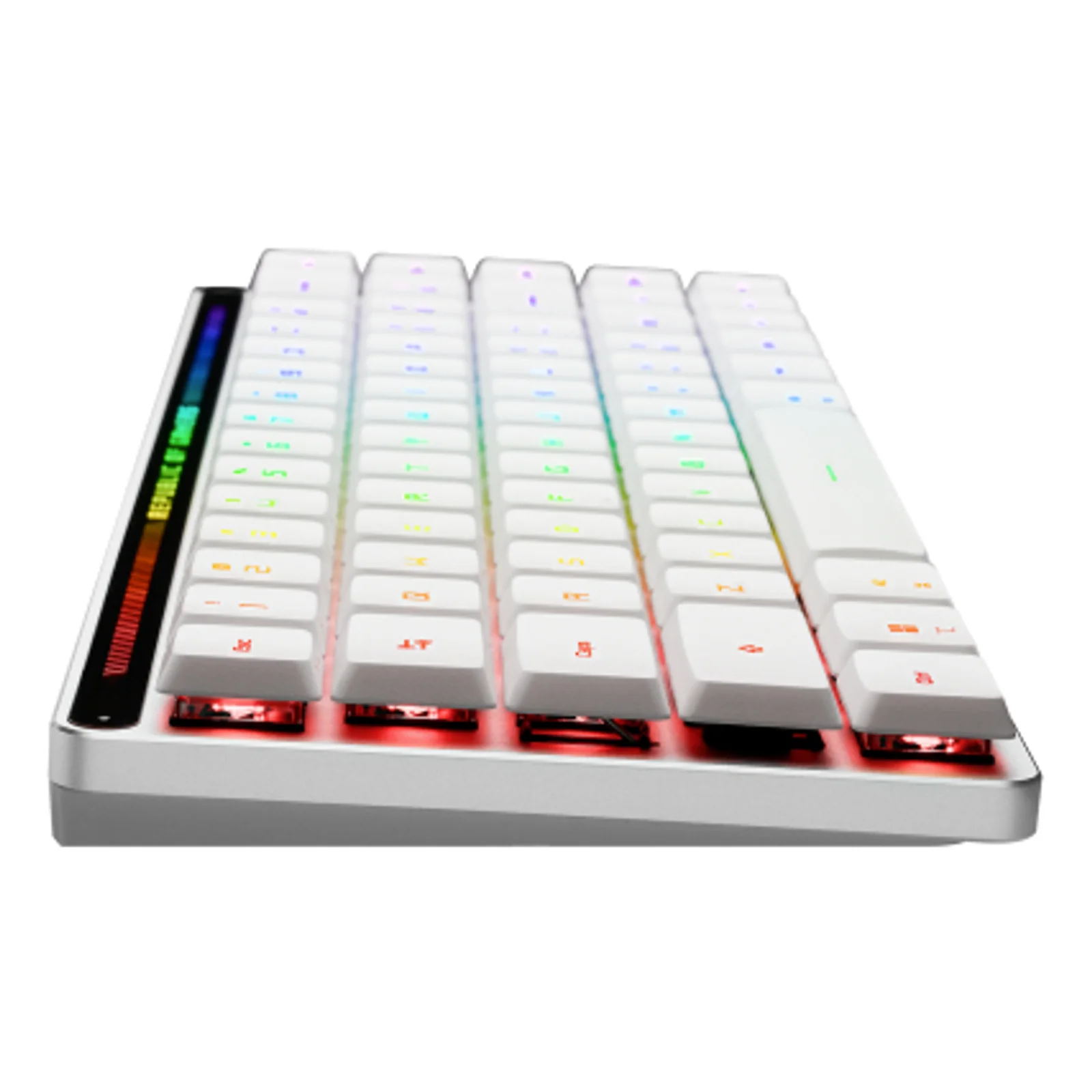 ASUS ROG Falchion RX Low Profile clavier Gaming USB + RF Wireless + Bluetooth Blanc
