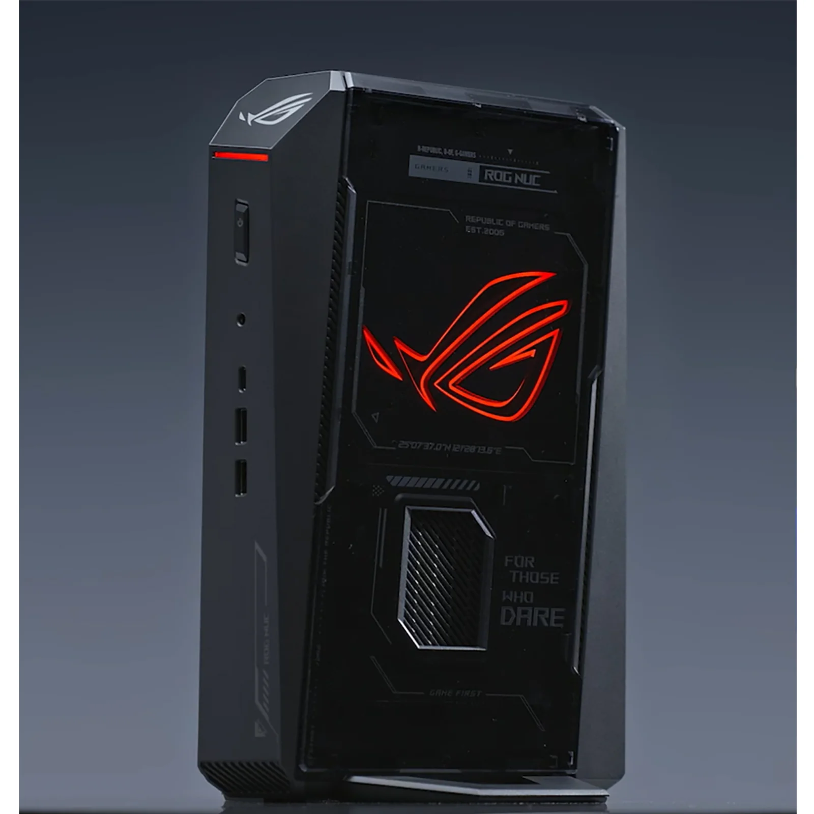 ASUS ROG NUC RNUC15JNK9X28AA2 Intel Core Ultra 9 275HX 32 Go DDR5-SDRAM 2 To SSD NVIDIA GeForce RTX 5080 Windows 11 Home USFF Mini PC Noir