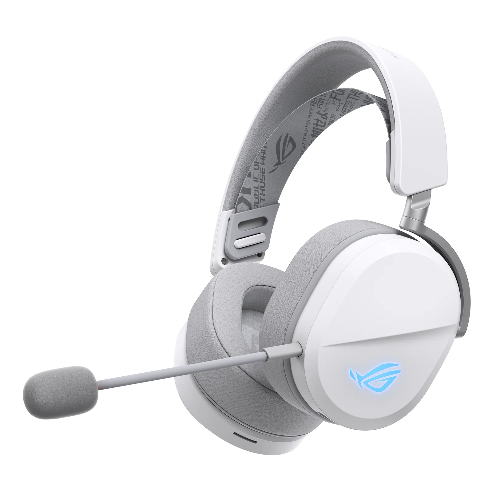 ASUS ROG Pelta Casque Avec fil &sans fil Arceau Gaming USB Type-C Bluetooth Blanc
