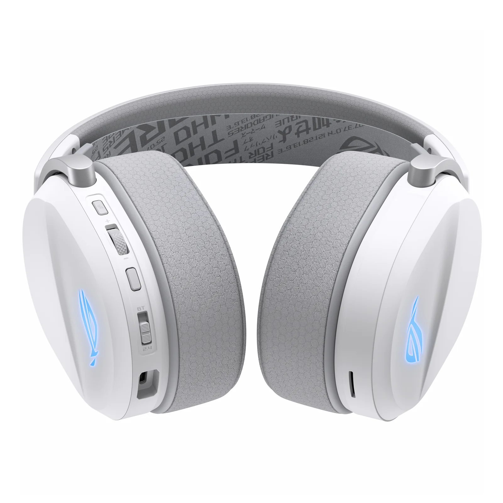 ASUS ROG Pelta Casque Avec fil &sans fil Arceau Gaming USB Type-C Bluetooth Blanc