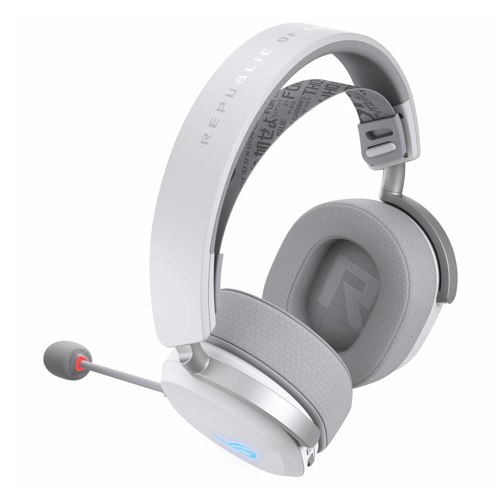 ASUS ROG Pelta Casque Avec fil &sans fil Arceau Gaming USB Type-C Bluetooth Blanc