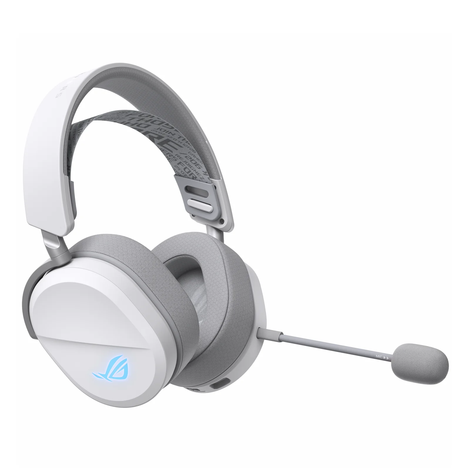 ASUS ROG Pelta Casque Avec fil &sans fil Arceau Gaming USB Type-C Bluetooth Blanc