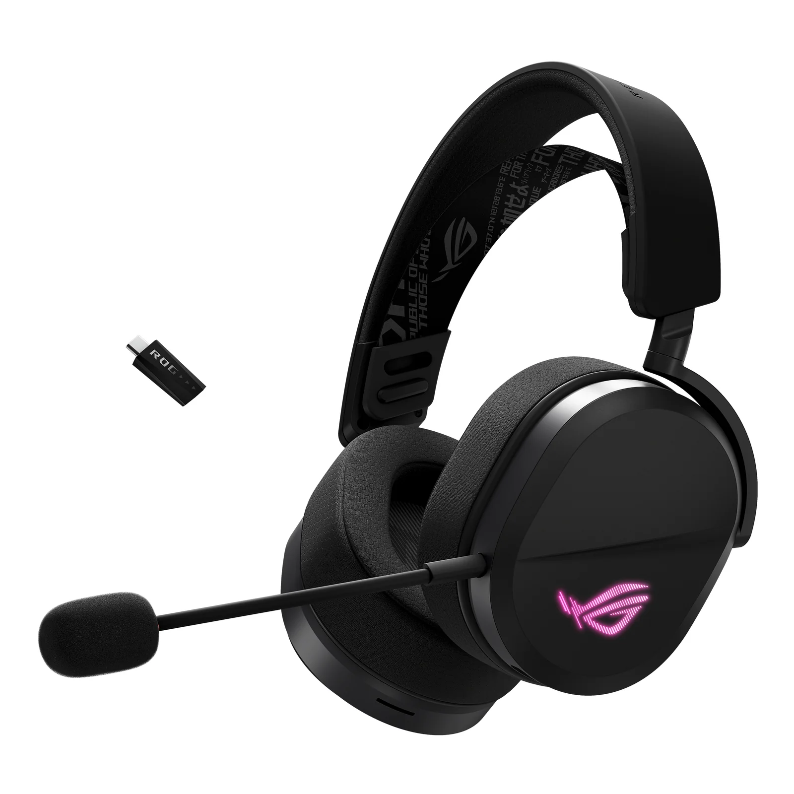 ROG Pelta Casque Avec fil &sans fil Arceau Gaming USB Type-C Bluetooth Noir