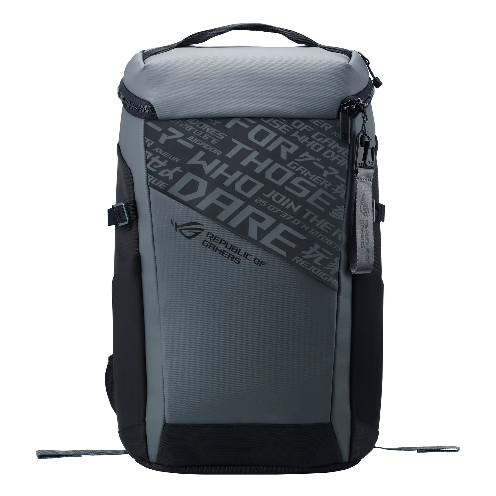 ROG Ranger BP2701 Cybertext Edition 45,7 cm (18") Sac à dos Noir, Gris