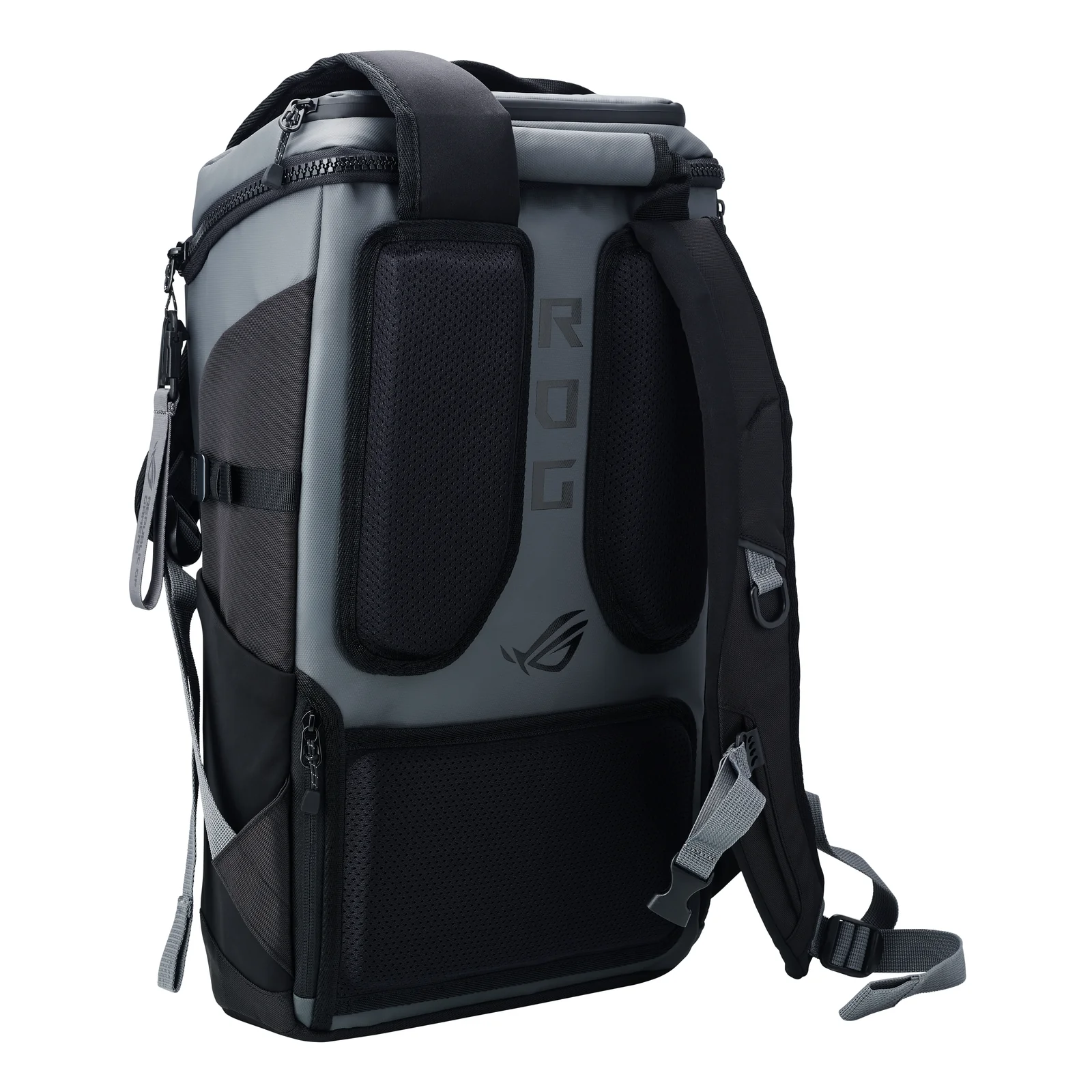 ASUS ROG Ranger BP2701 Cybertext Edition 45,7 cm (18") Sac à dos Noir, Gris