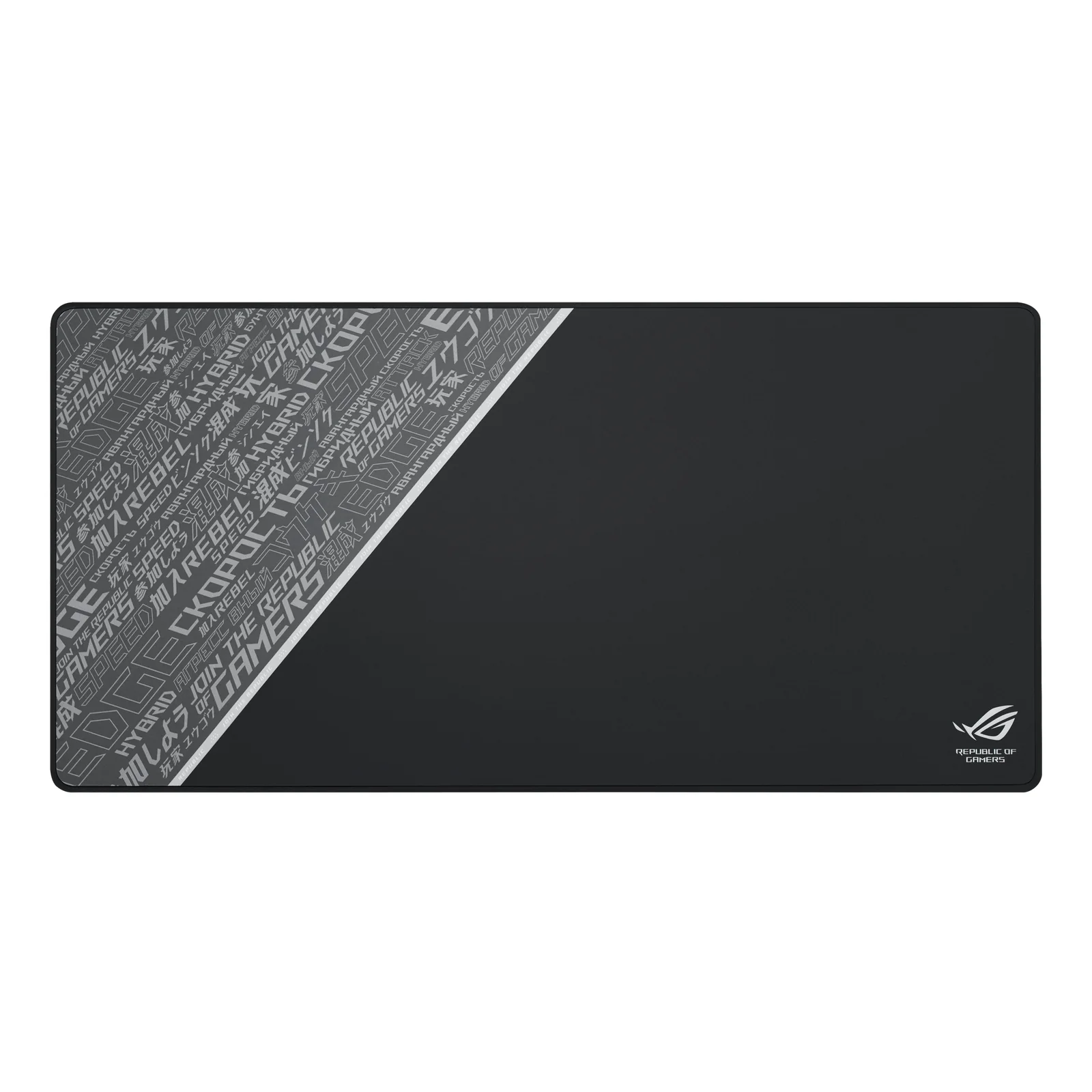 ROG Sheath BLK LTD Tapis de souris de jeu Noir, Gris, Blanc