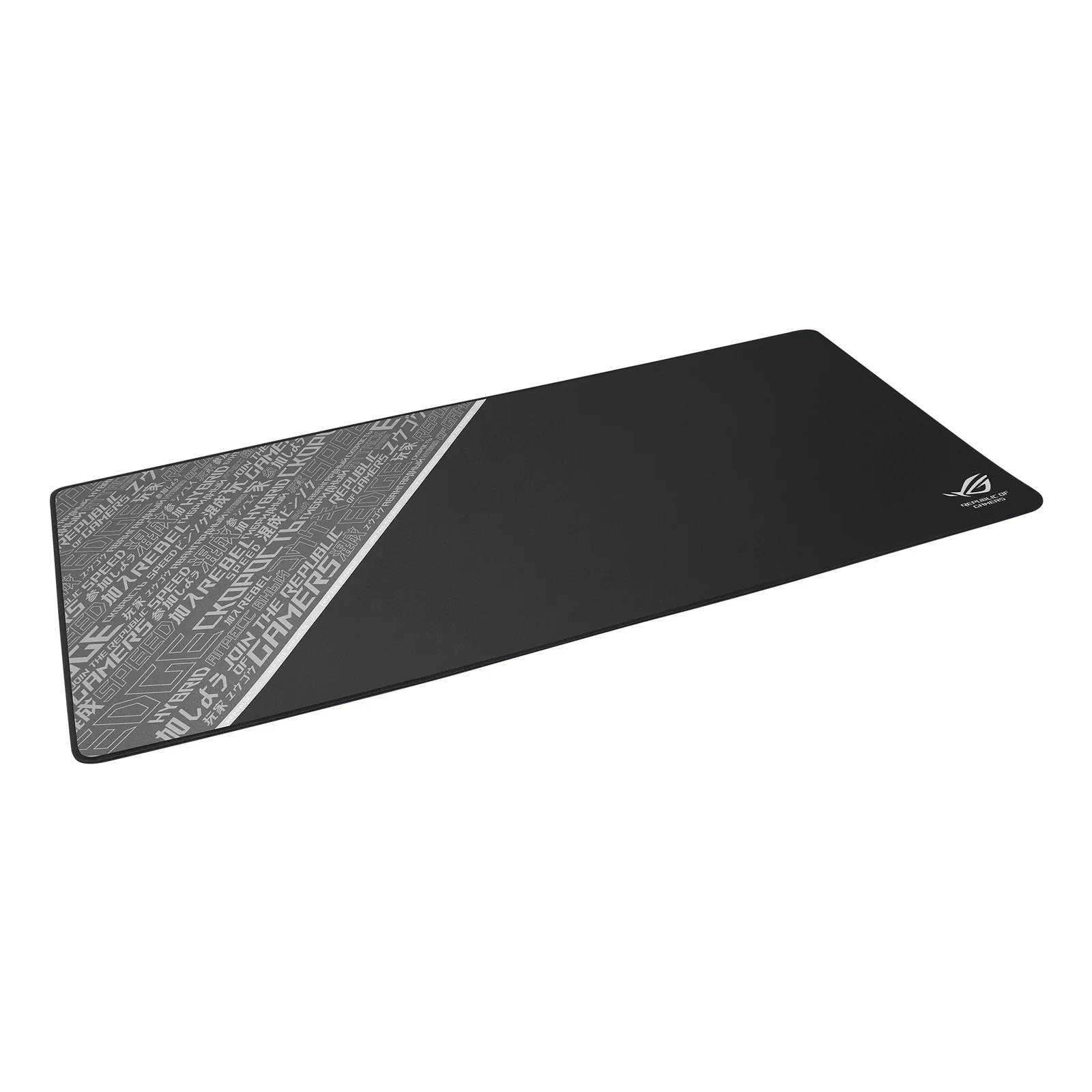 ASUS ROG Sheath BLK LTD Tapis de souris de jeu Noir, Gris, Blanc