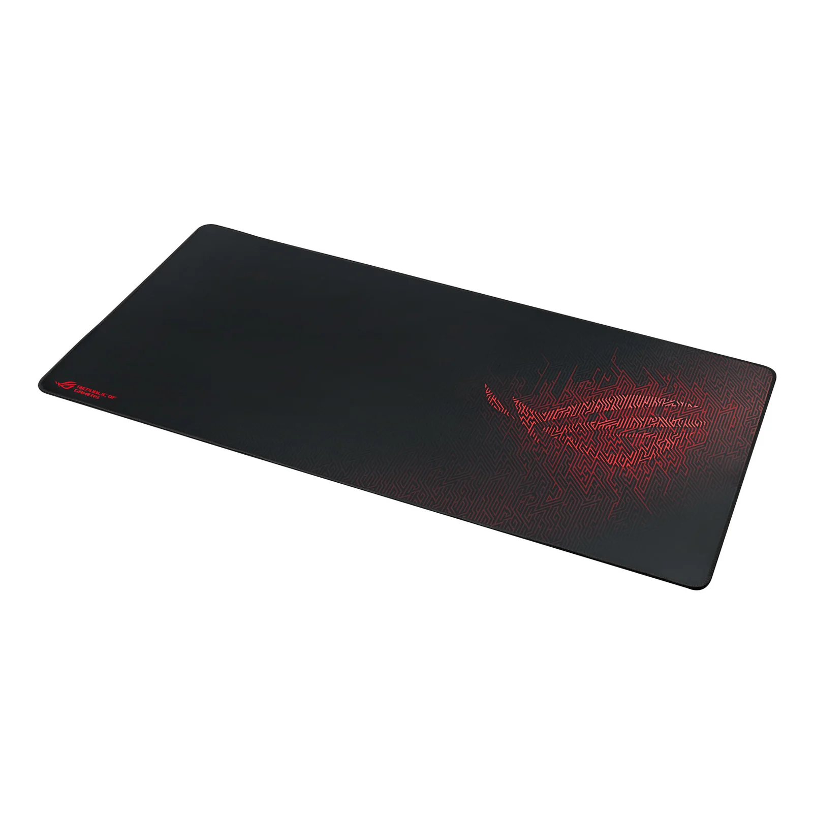 ROG Sheath Tapis de souris de jeu Noir, Rouge