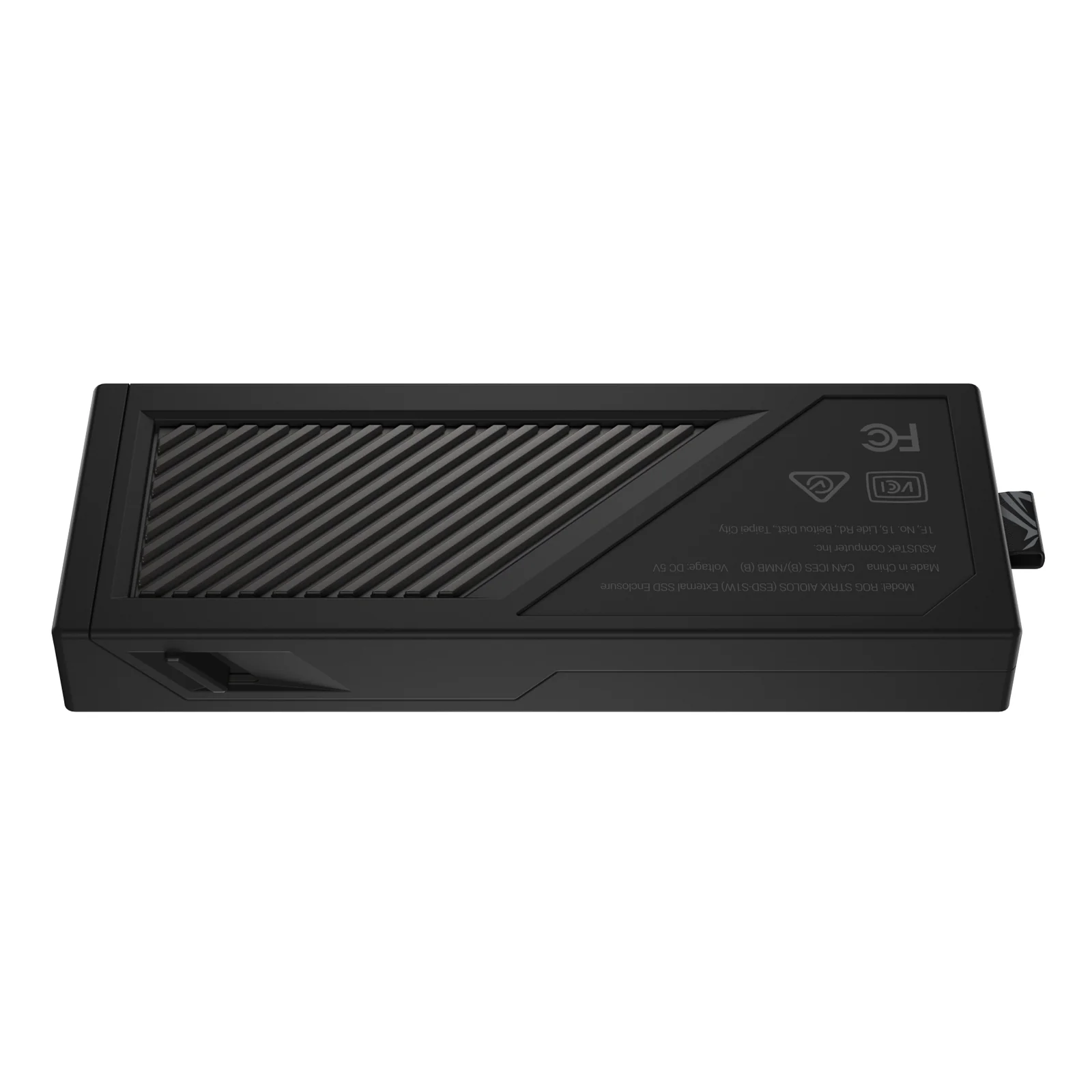 ASUS ROG Strix Aiolos Enceinte ssd Noir M.2
