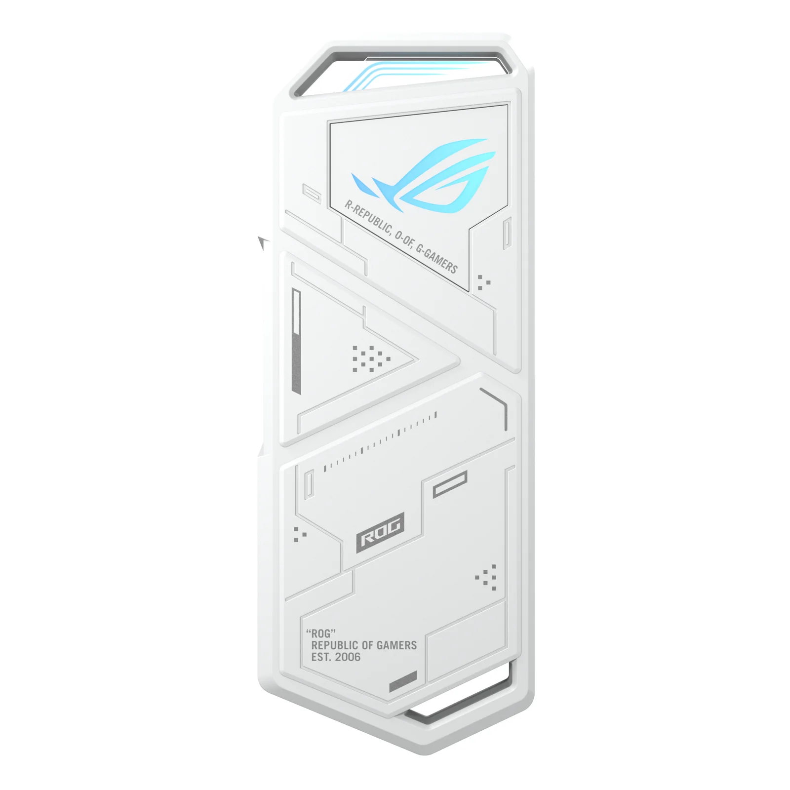 ROG Strix Arion White Edition Enceinte ssd Blanc M.2