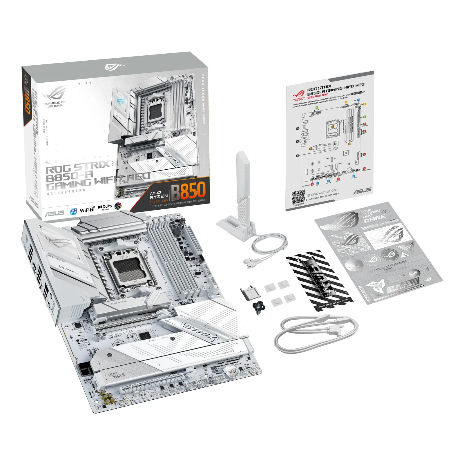 ASUS ROG STRIX B850-A GAMING WIFI7 NEO AMD B850 Emplacement AM5 ATX