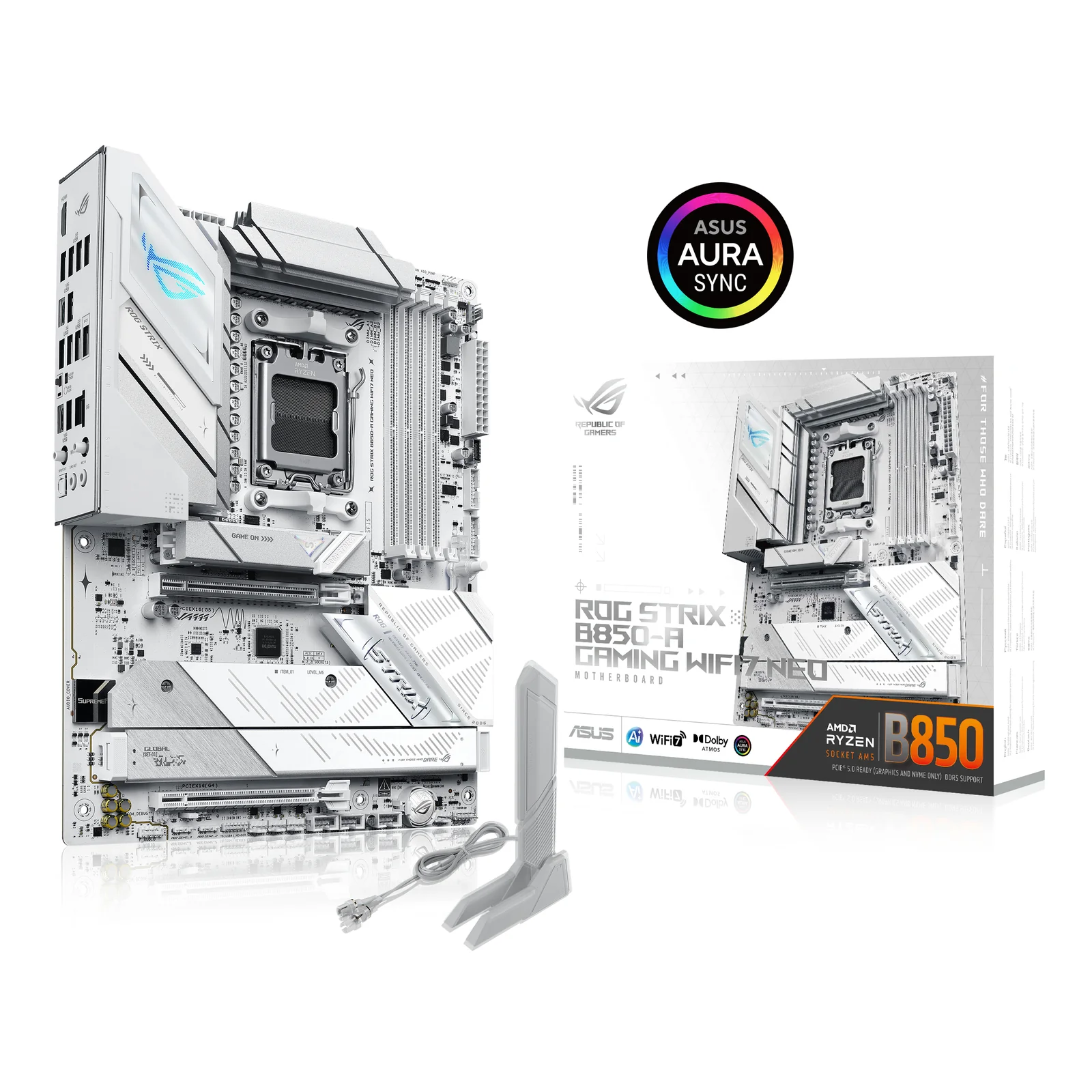 ASUS ROG STRIX B850-A GAMING WIFI7 NEO AMD B850 Emplacement AM5 ATX
