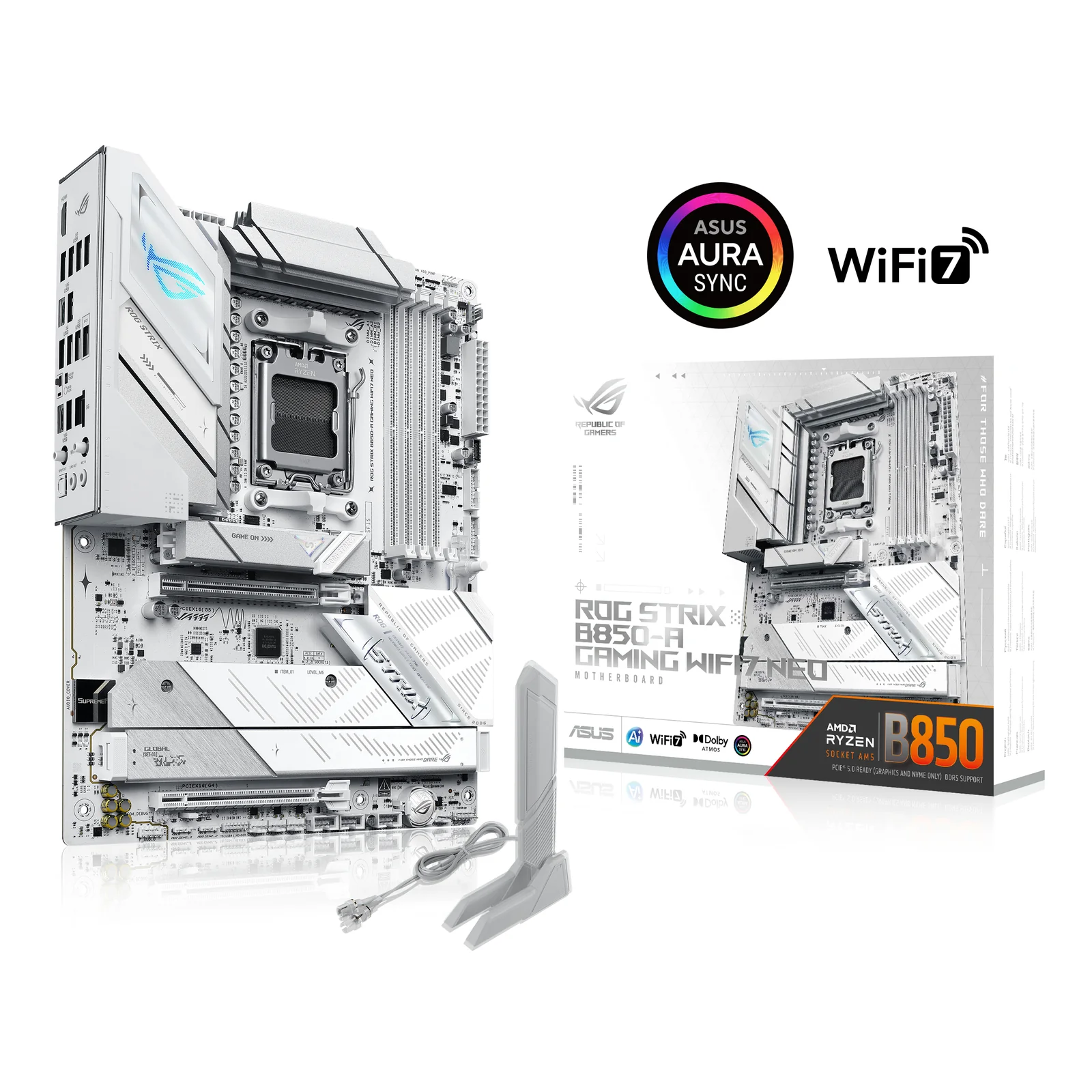 ASUS ROG STRIX B850-A GAMING WIFI7 NEO AMD B850 Emplacement AM5 ATX