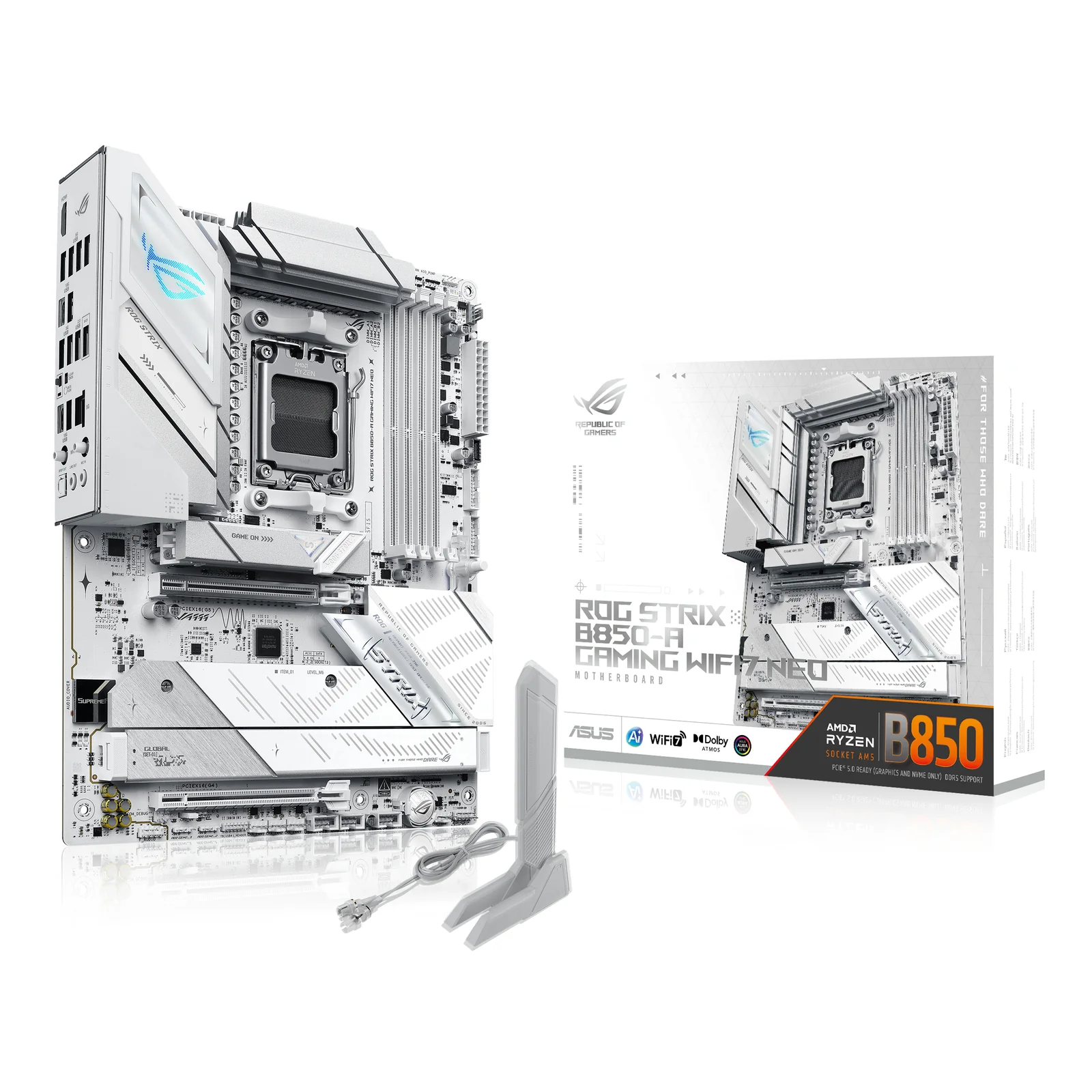 ASUS ROG STRIX B850-A GAMING WIFI7 NEO AMD B850 Emplacement AM5 ATX
