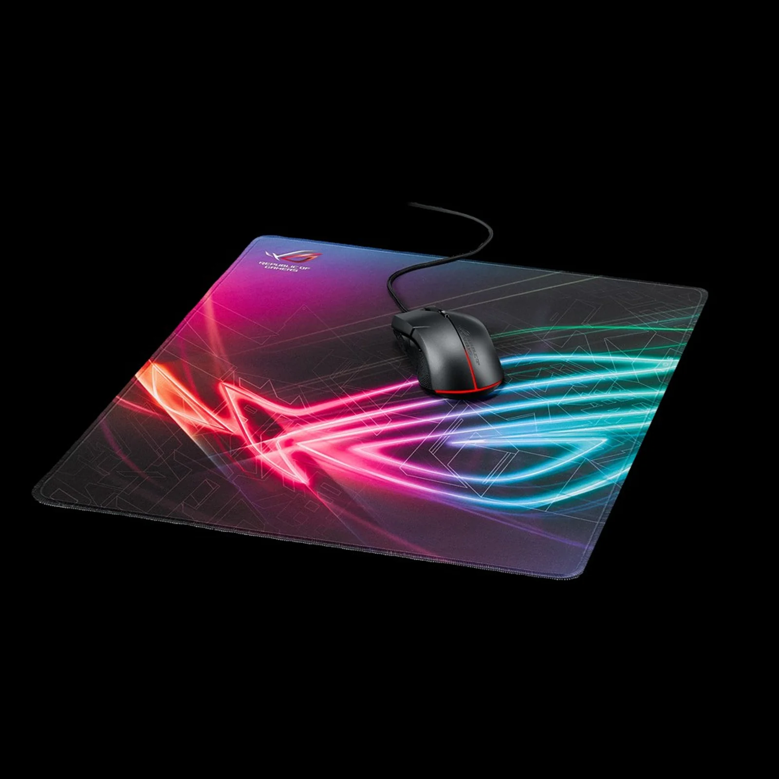 ASUS ROG Strix Edge Tapis de souris de jeu Multicolore