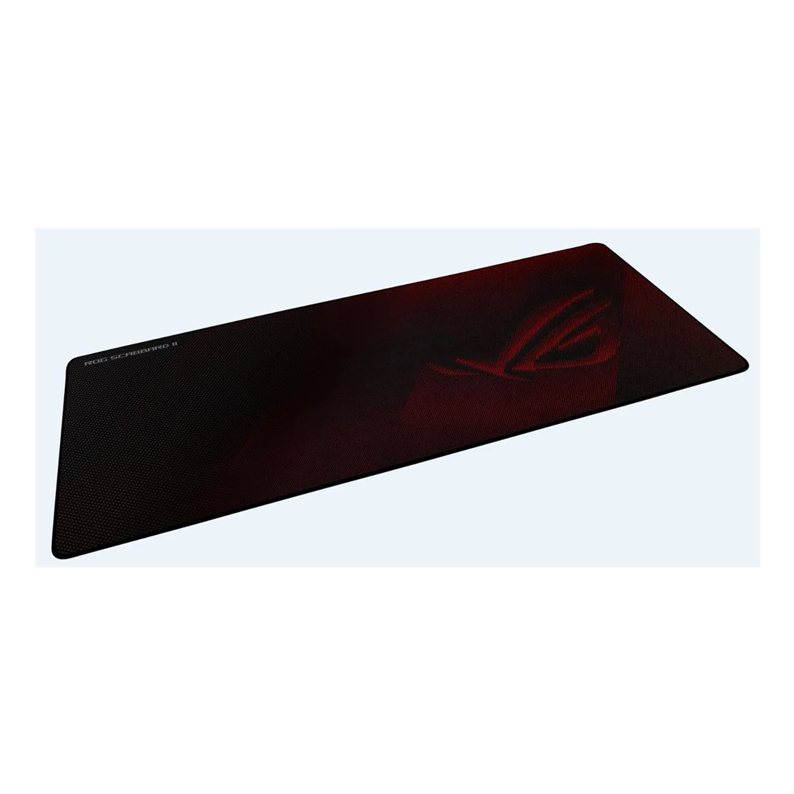 ASUS ROG Strix Scabbard II Tapis de souris de jeu Noir, Rouge