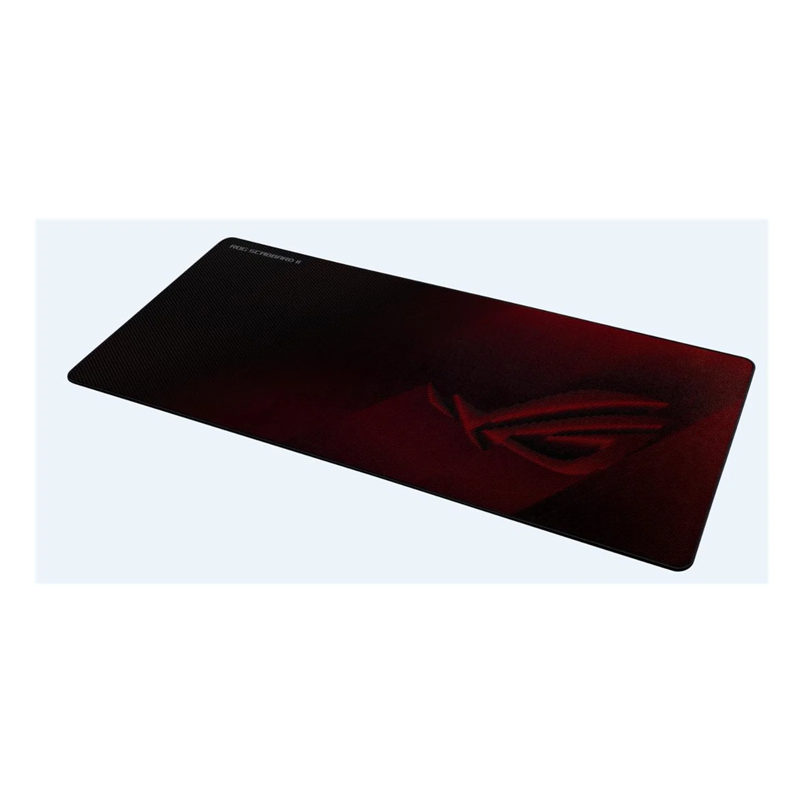 ASUS ROG Strix Scabbard II Tapis de souris de jeu Noir, Rouge