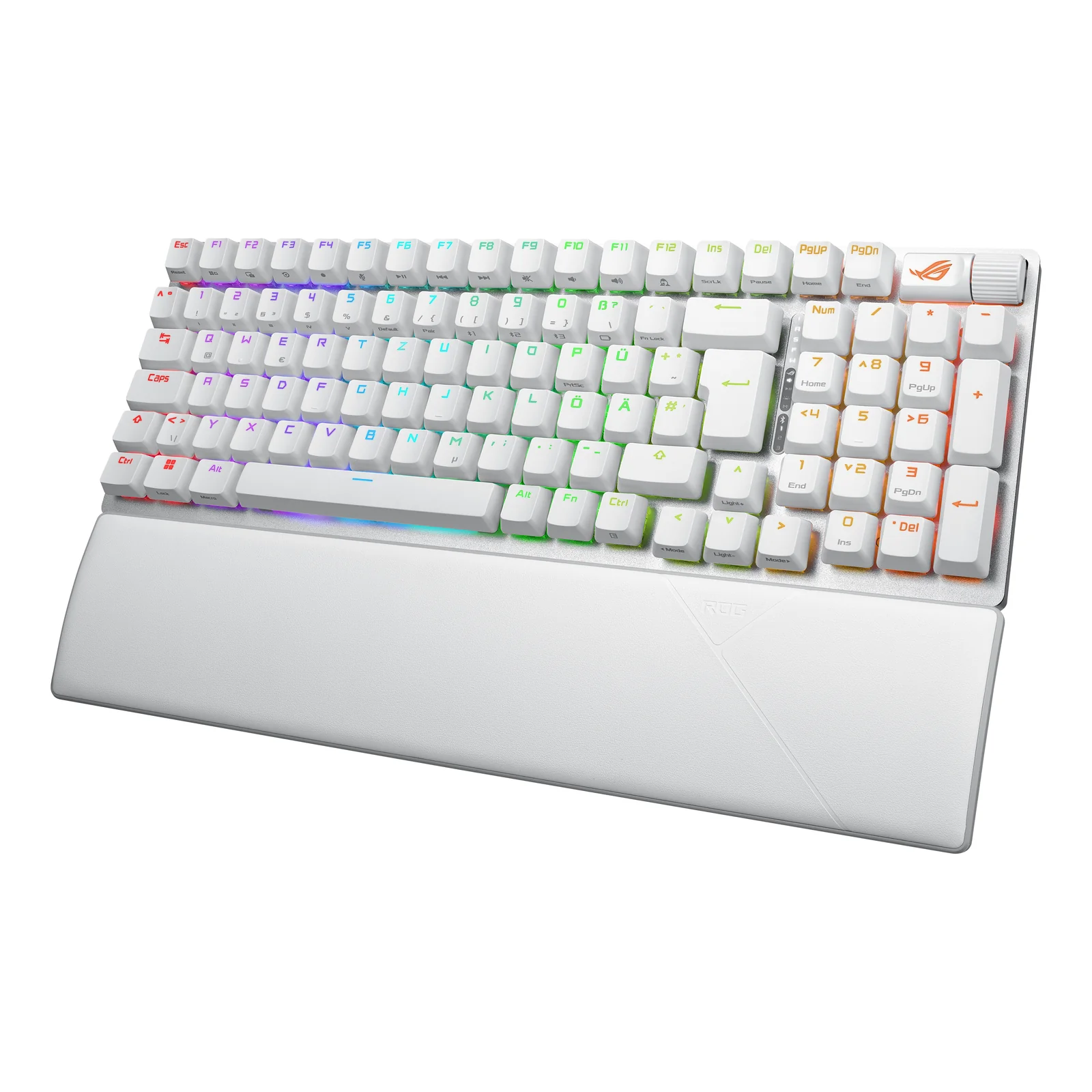ASUS ROG Strix Scope II 96 Wireless clavier Gaming USB + RF Wireless + Bluetooth QWERTZ Allemand Blanc