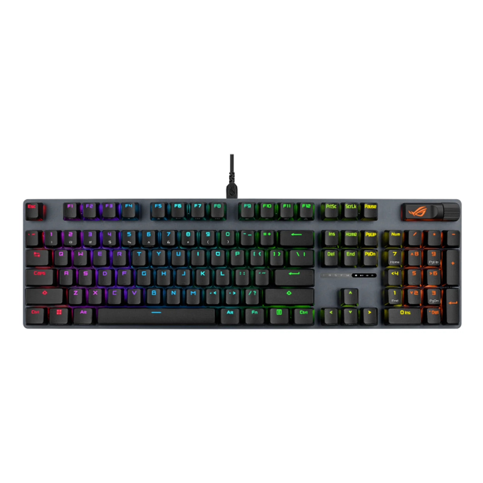 ASUS ROG Strix Scope II X clavier Gaming USB Suisse Noir