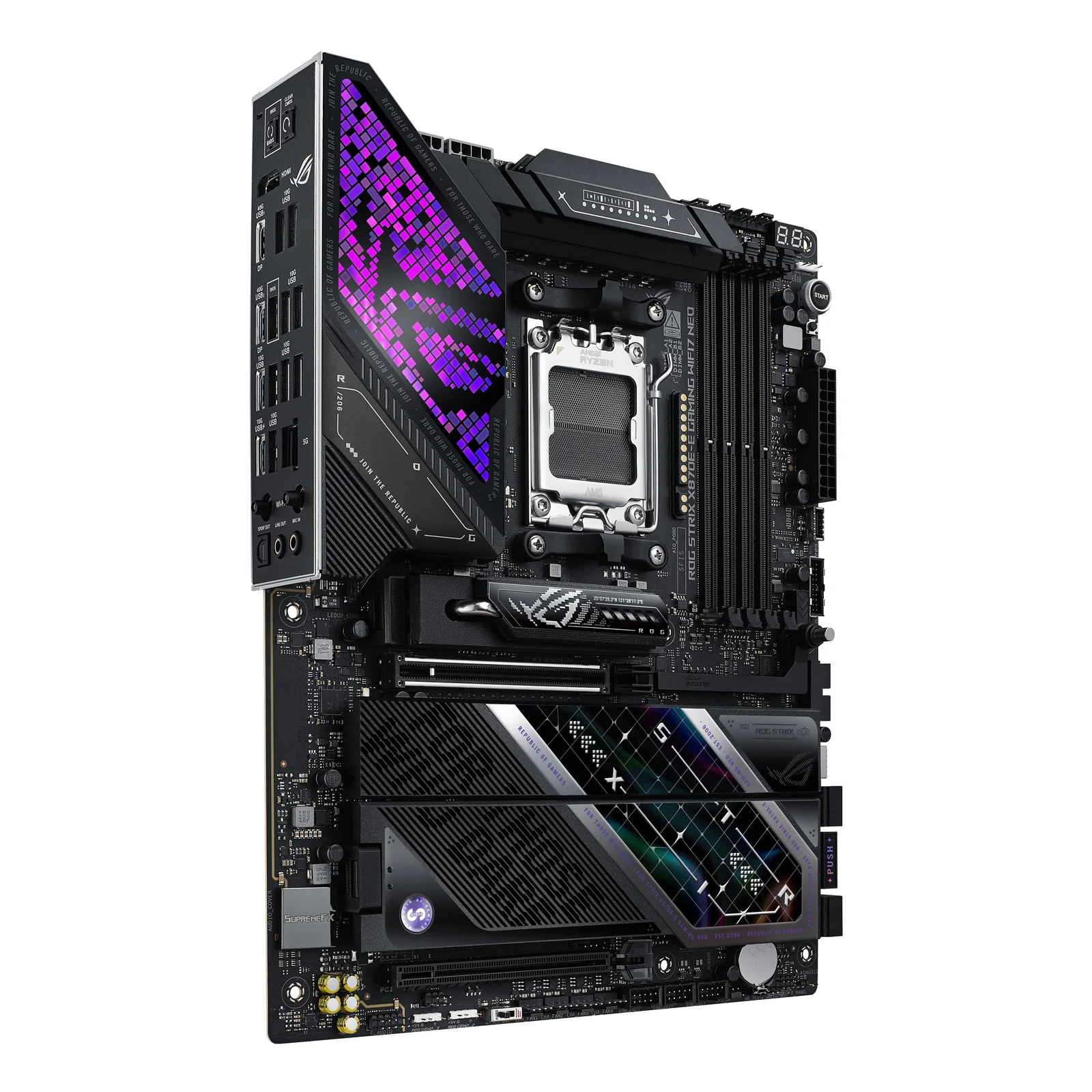 ASUS ROG STRIX X870E-E GAMING WIFI7 NEO AMD X870E Emplacement AM5 ATX