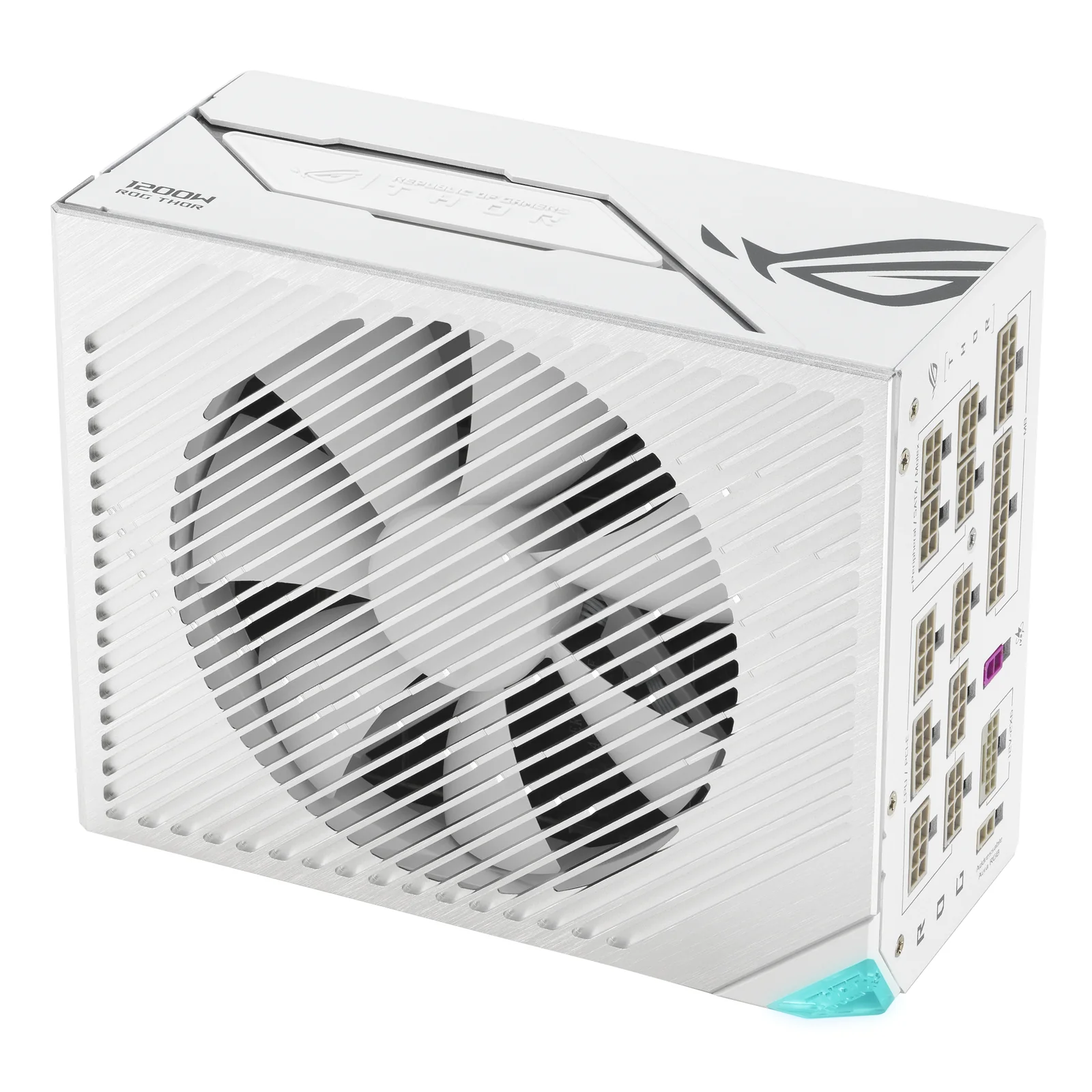 ASUS ROG -THOR-1200P3-WHITE-GAMING unité d'alimentation d'énergie 1200 W 20+4 pin ATX ATX Blanc