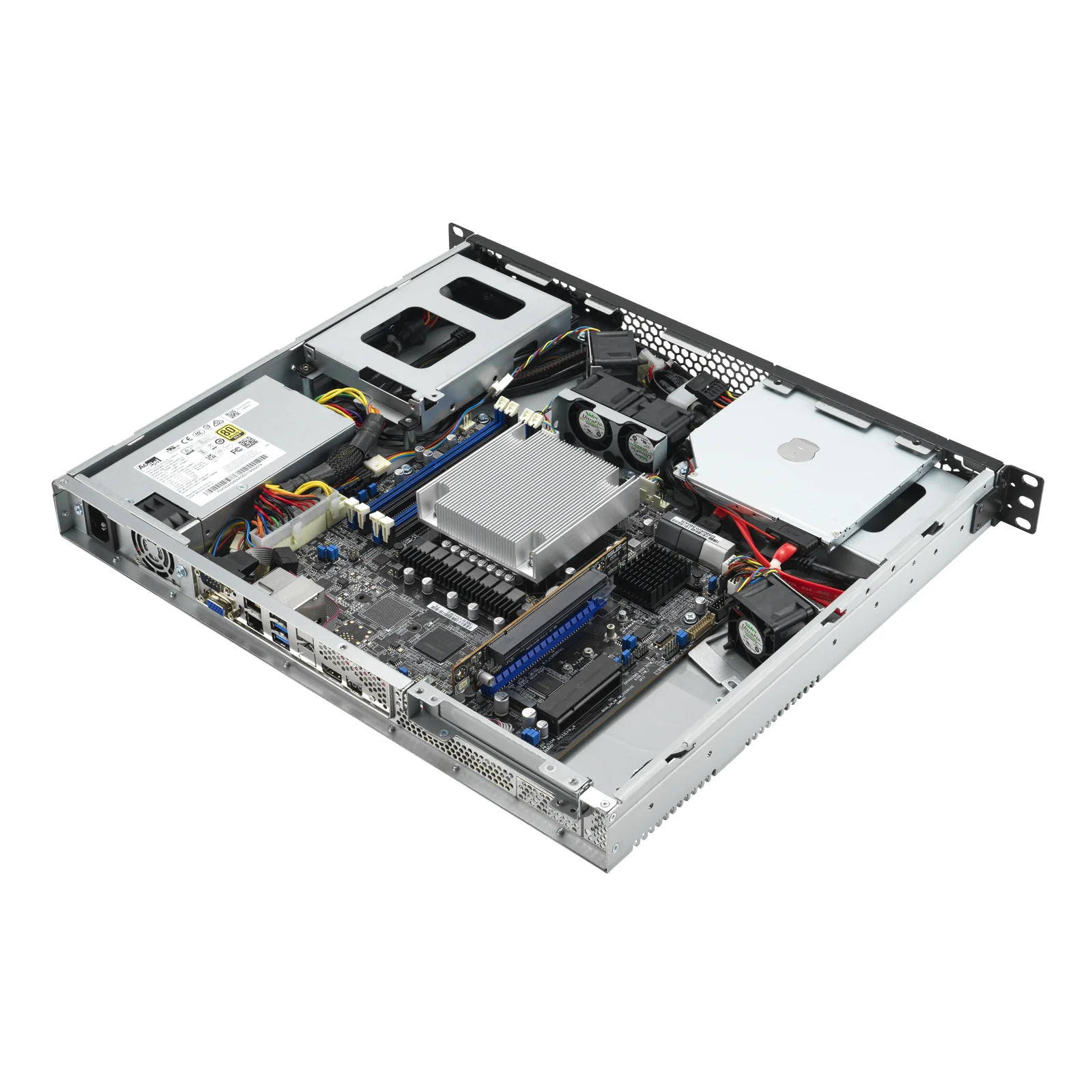 RS100-E11-PI2 Intel C252 LGA 1200 (Socket H5) Rack (1 U) Argent