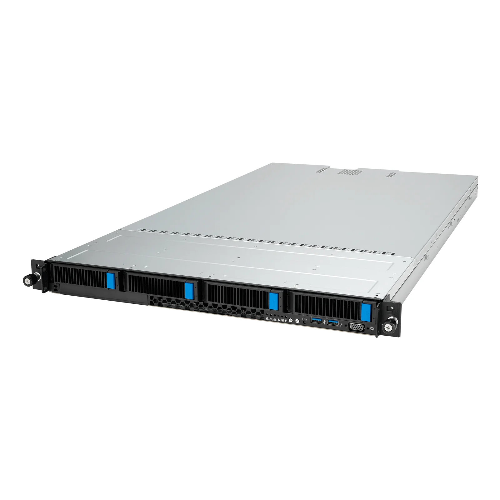 RS501A-E12-RS4 LGA 6096 Rack (1 U) Noir, Argent