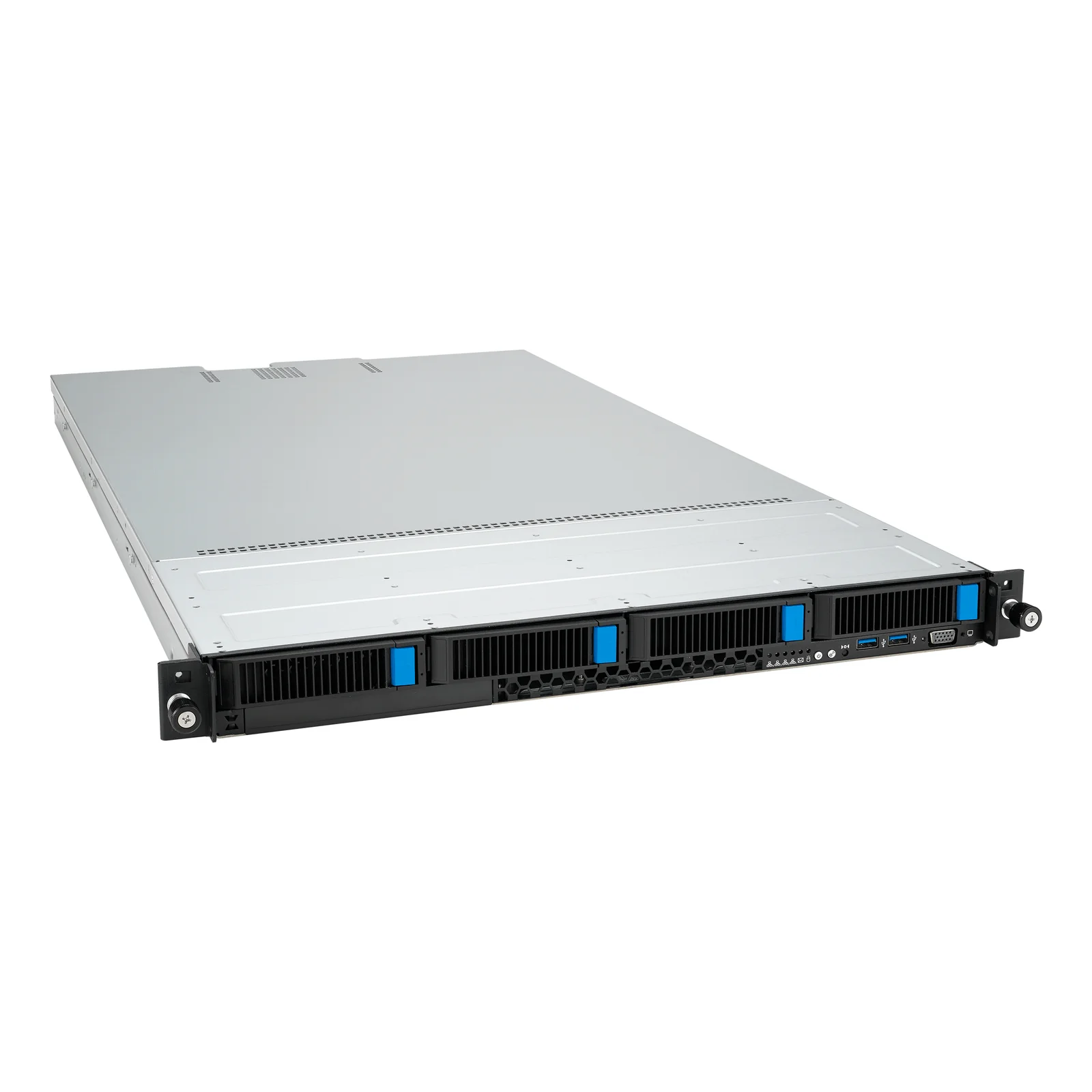 ASUS RS501A-E12-RS4 LGA 6096 Rack (1 U) Noir, Argent