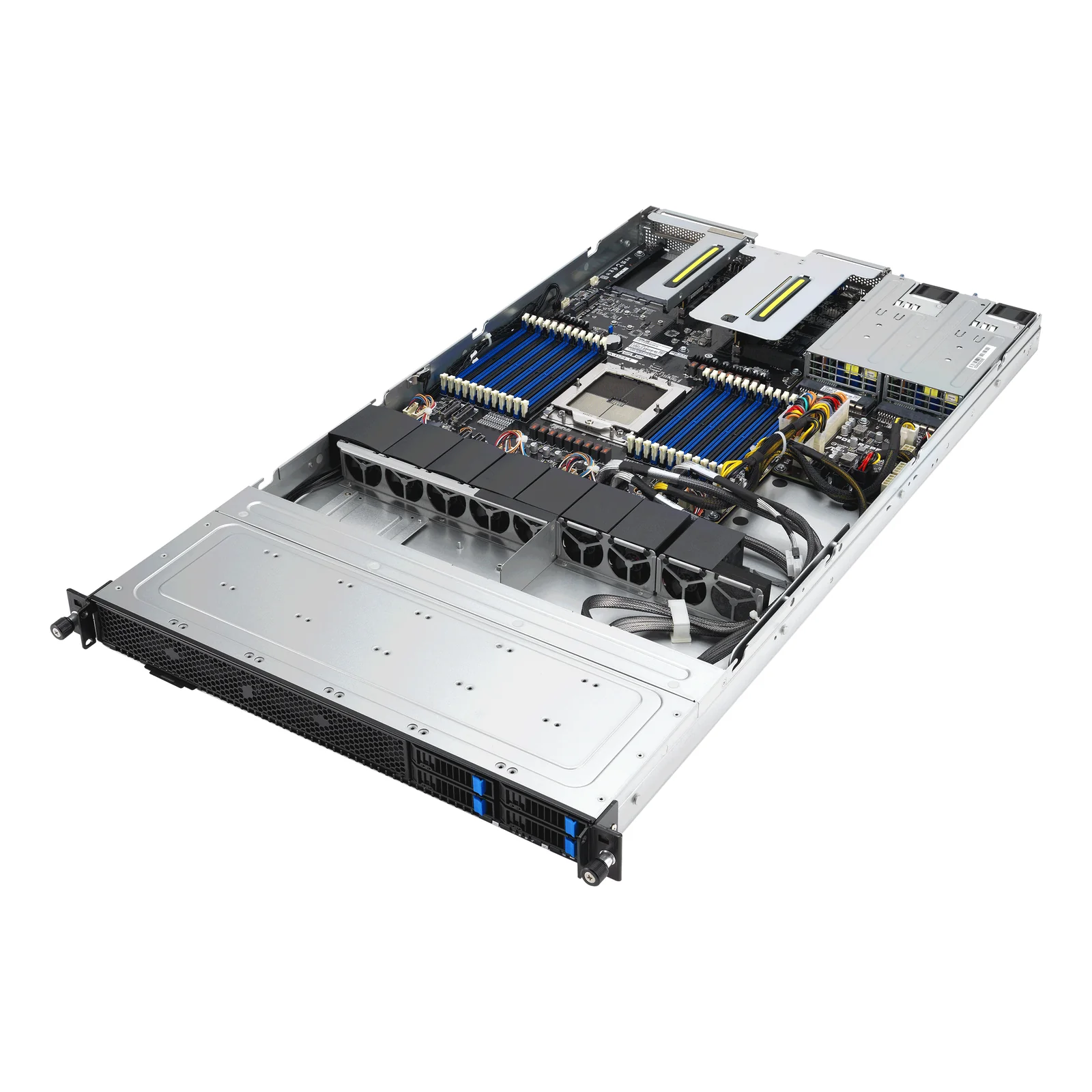 ASUS RS501A-E12-RS4U LGA 6096 Rack (1 U) Noir, Argent