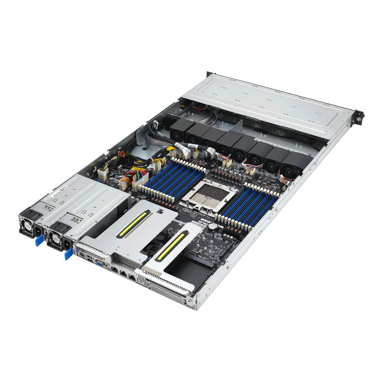 ASUS RS501A-E12-RS4U LGA 6096 Rack (1 U) Noir, Argent