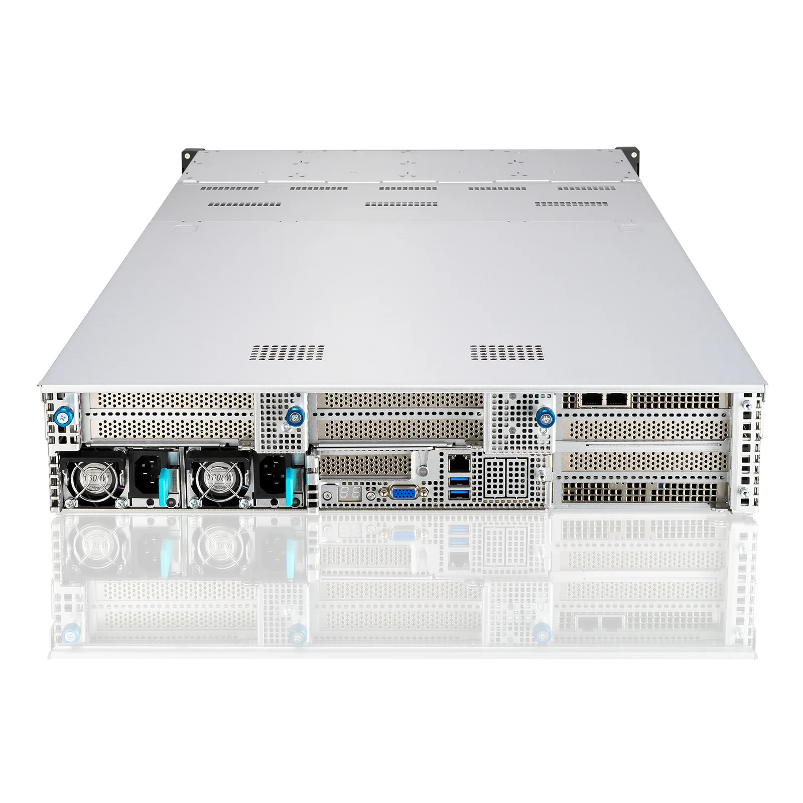ASUS RS720-E11-RS24U Intel C741 Rack (2 U) Noir, Argent