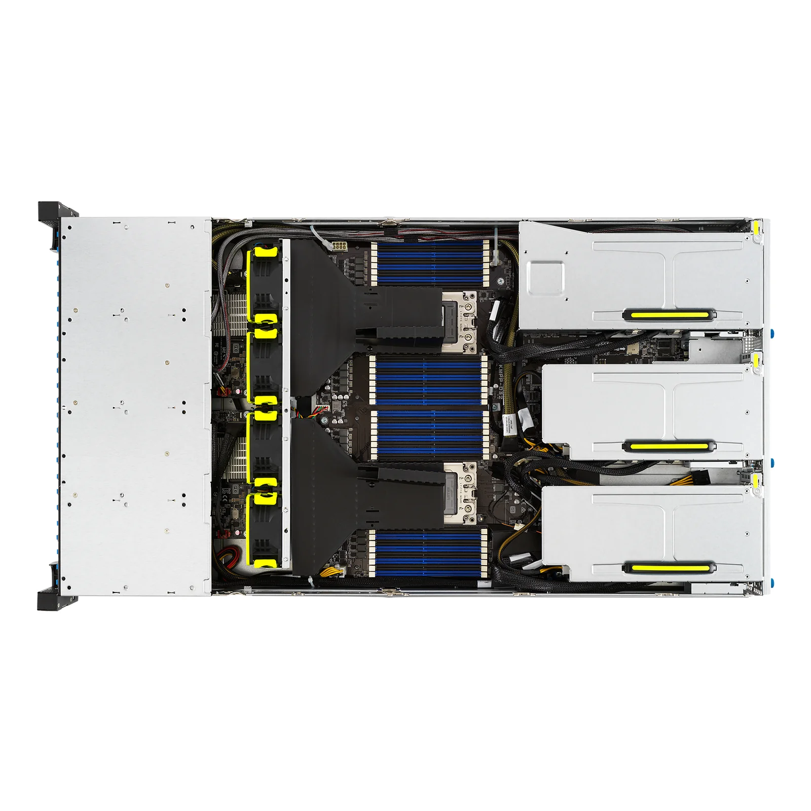 ASUS RS720-E11-RS24U Intel C741 Rack (2 U) Noir, Argent