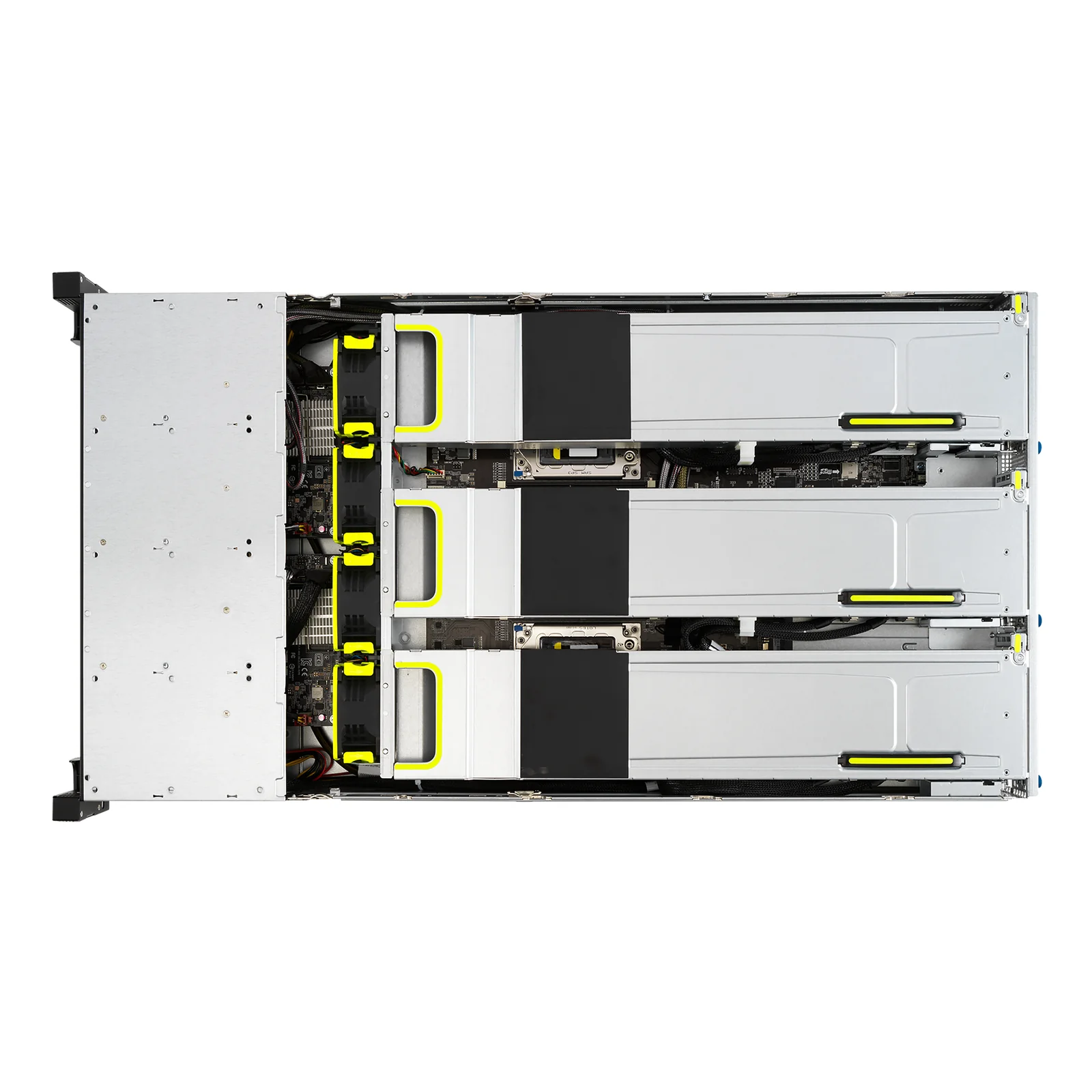 ASUS RS720-E11-RS24U Intel C741 Rack (2 U) Noir, Argent