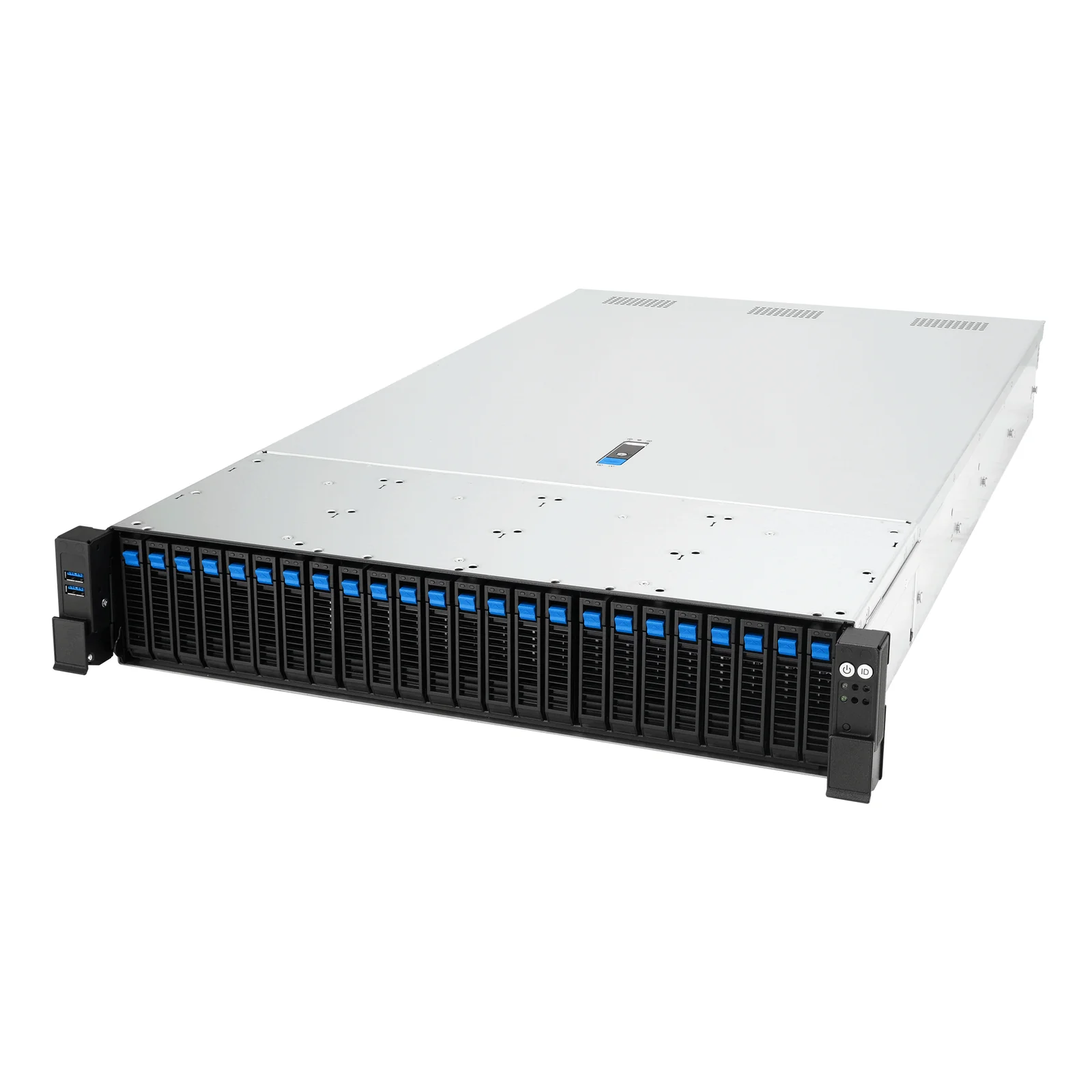 ASUS RS720-E12-RS24G Rack (2 U) Noir, Argent