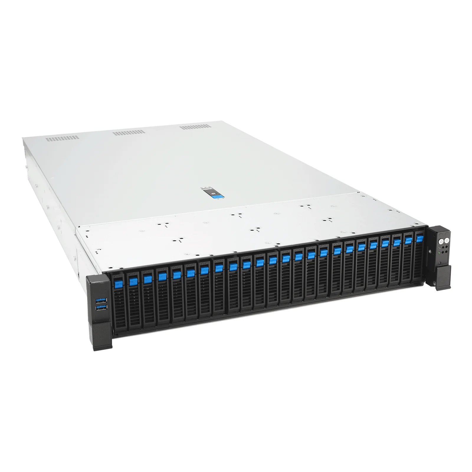 ASUS RS720-E12-RS24G Rack (2 U) Noir, Argent