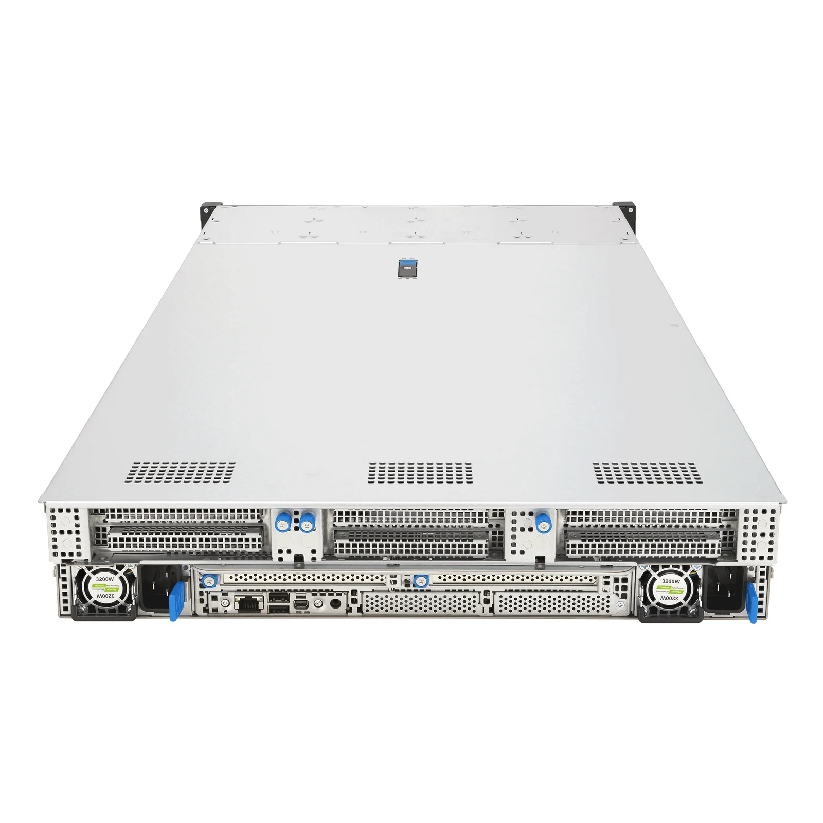 ASUS RS720-E12-RS24G Rack (2 U) Noir, Argent